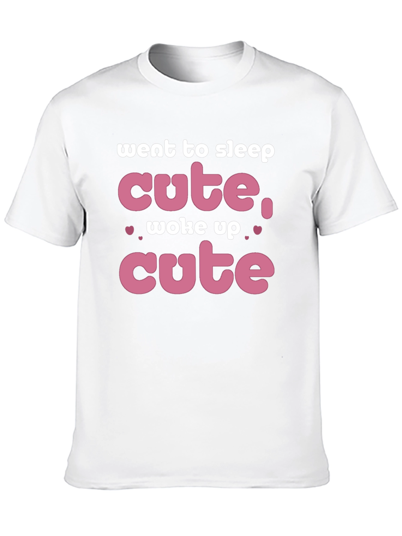 Black Went to Sleep Cute T-Shirt view 10