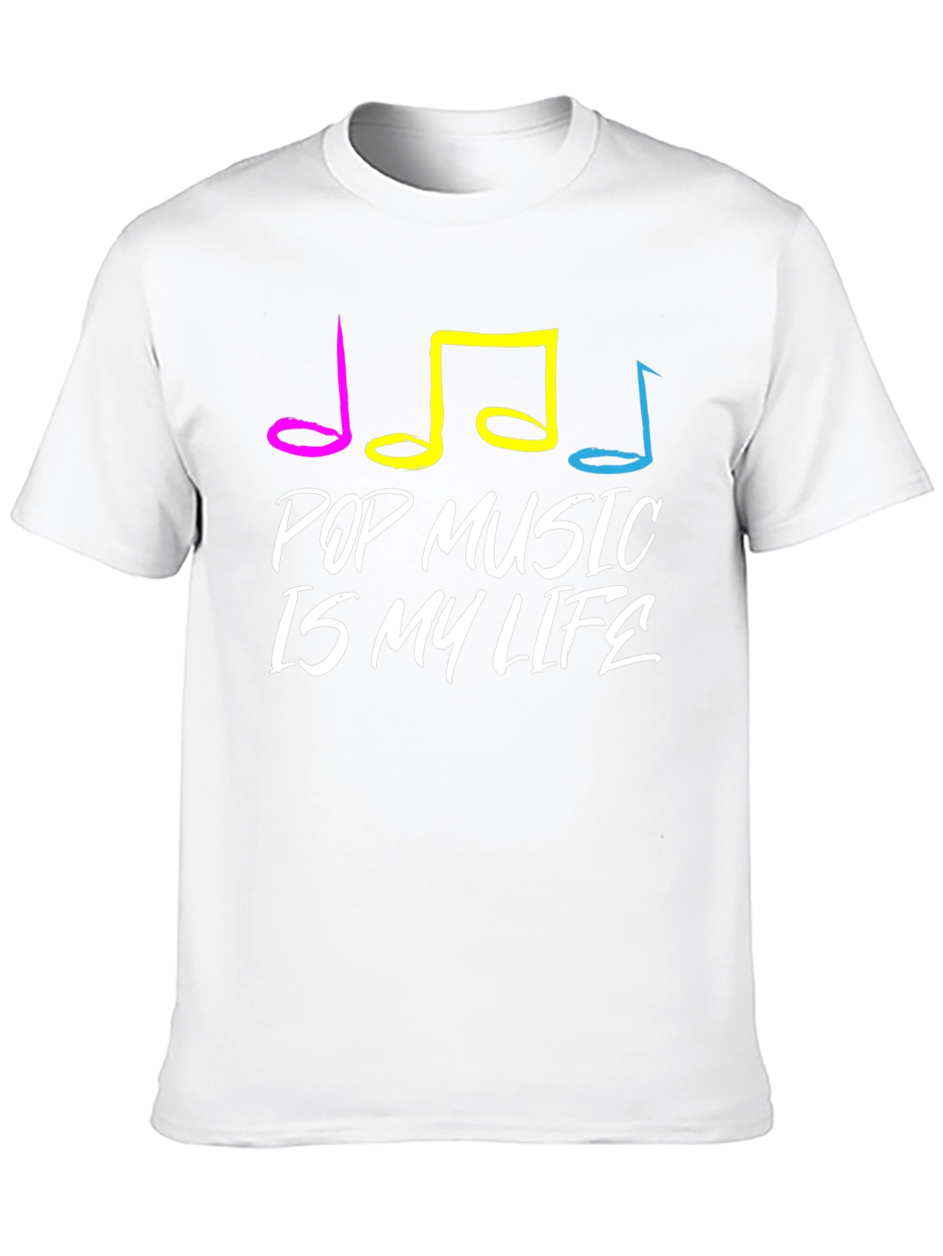 Black Pop Music Is My Life T-Shirt view 10