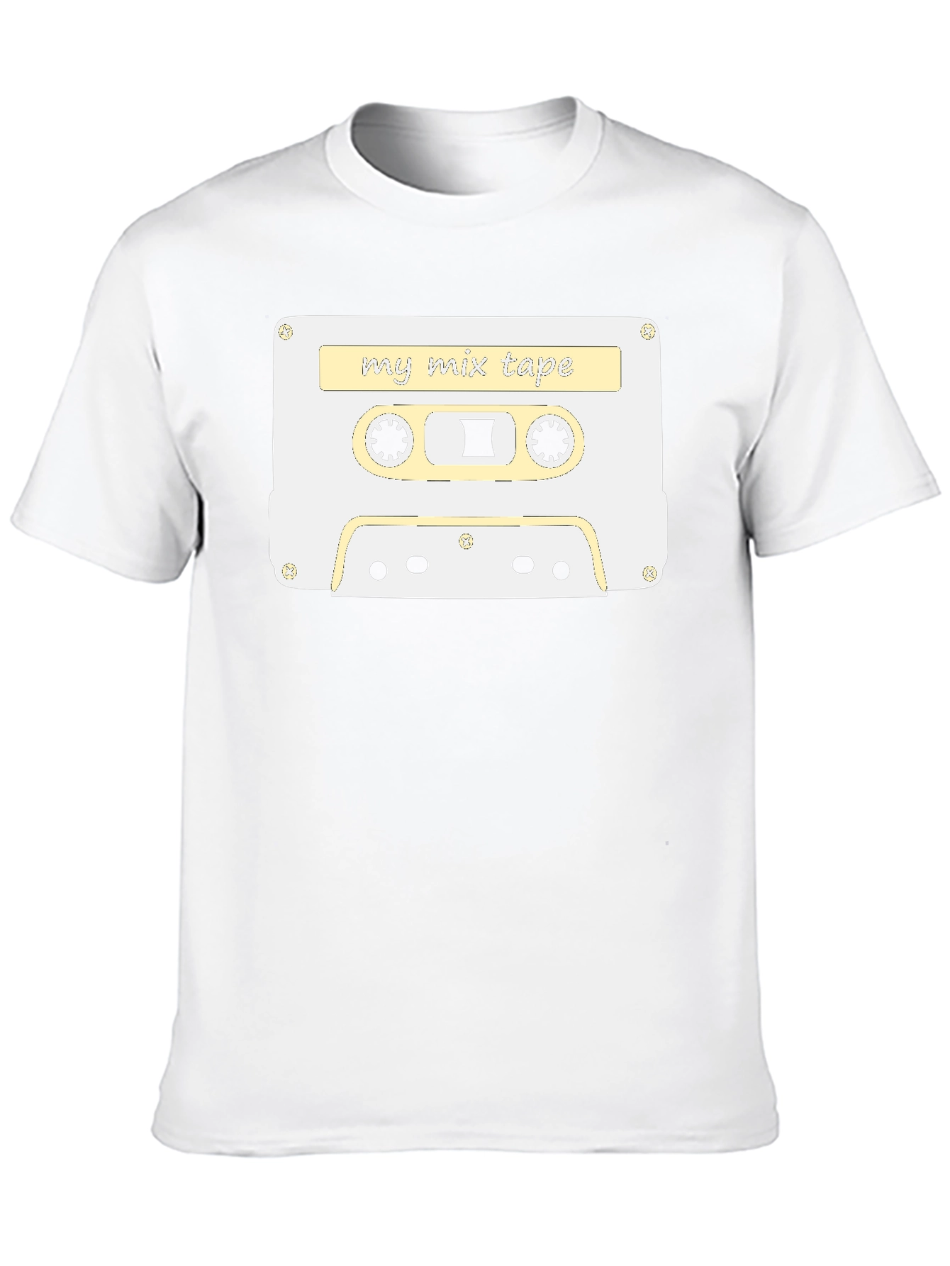 My Mix Tape Graphic Tee - Retro Cassette T-Shirt - 10