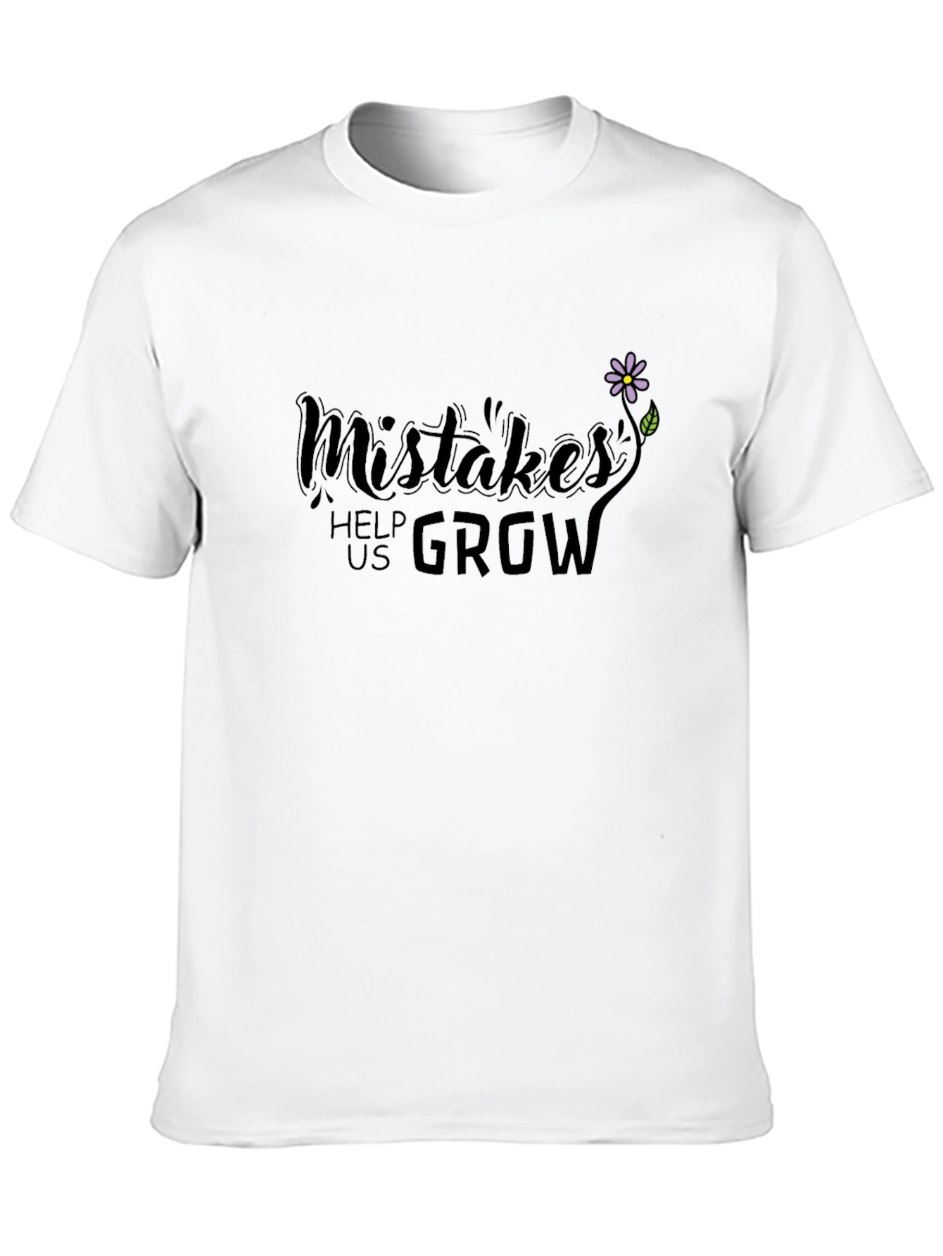 Mistakes Help Us Grow Graphic T-Shirt - 10