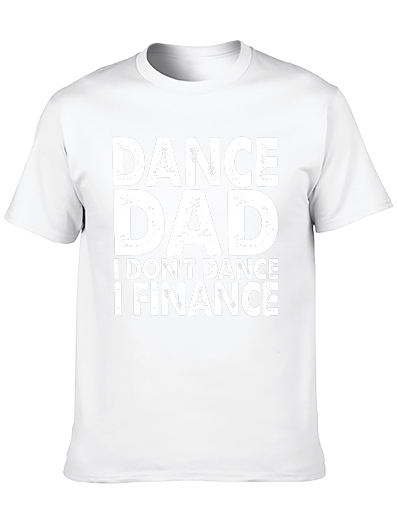 Black Dance Dad Finance Graphic Tee - Black Cotton T-Shirt view 10