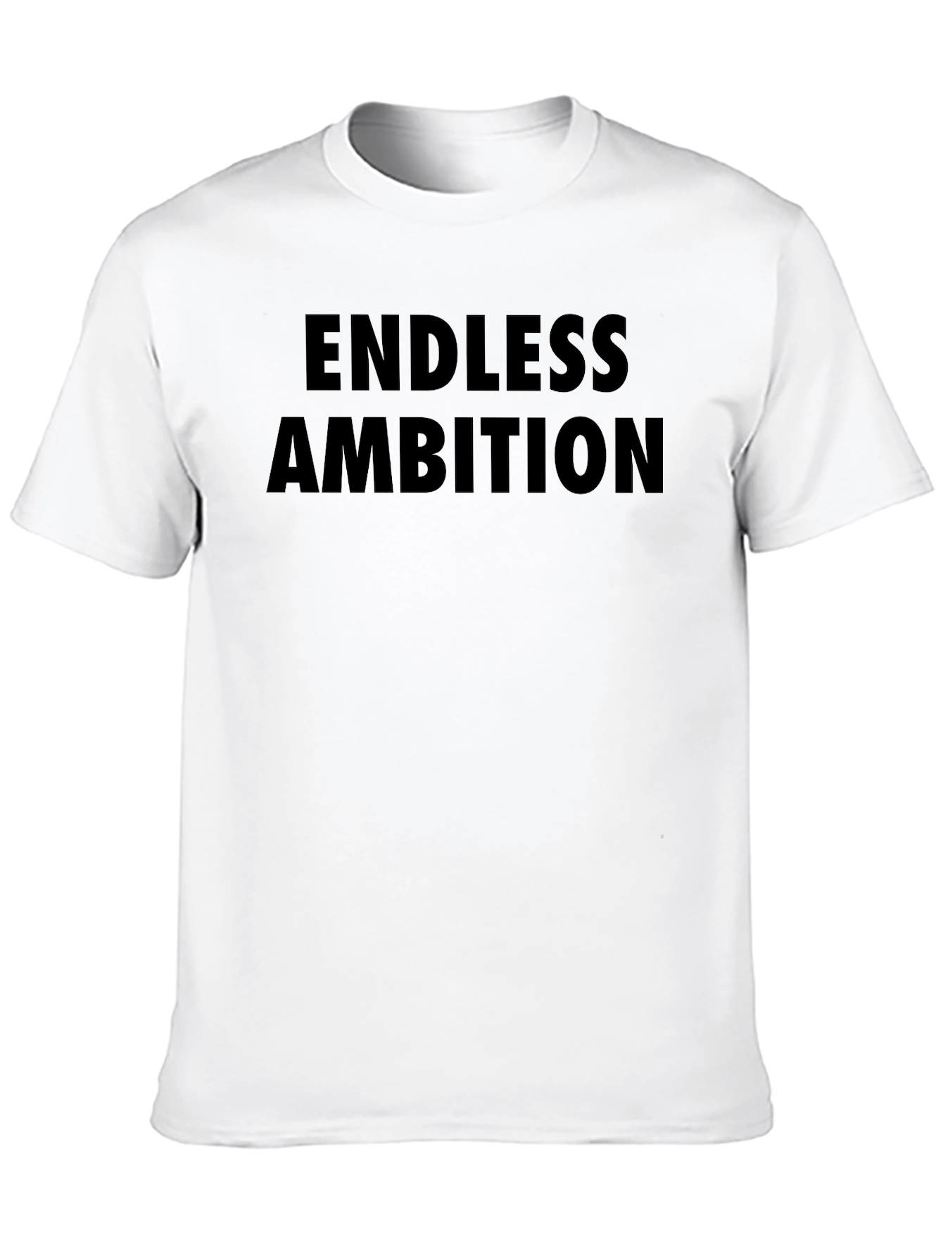 Black Endless Ambition Black Graphic Tee view 10