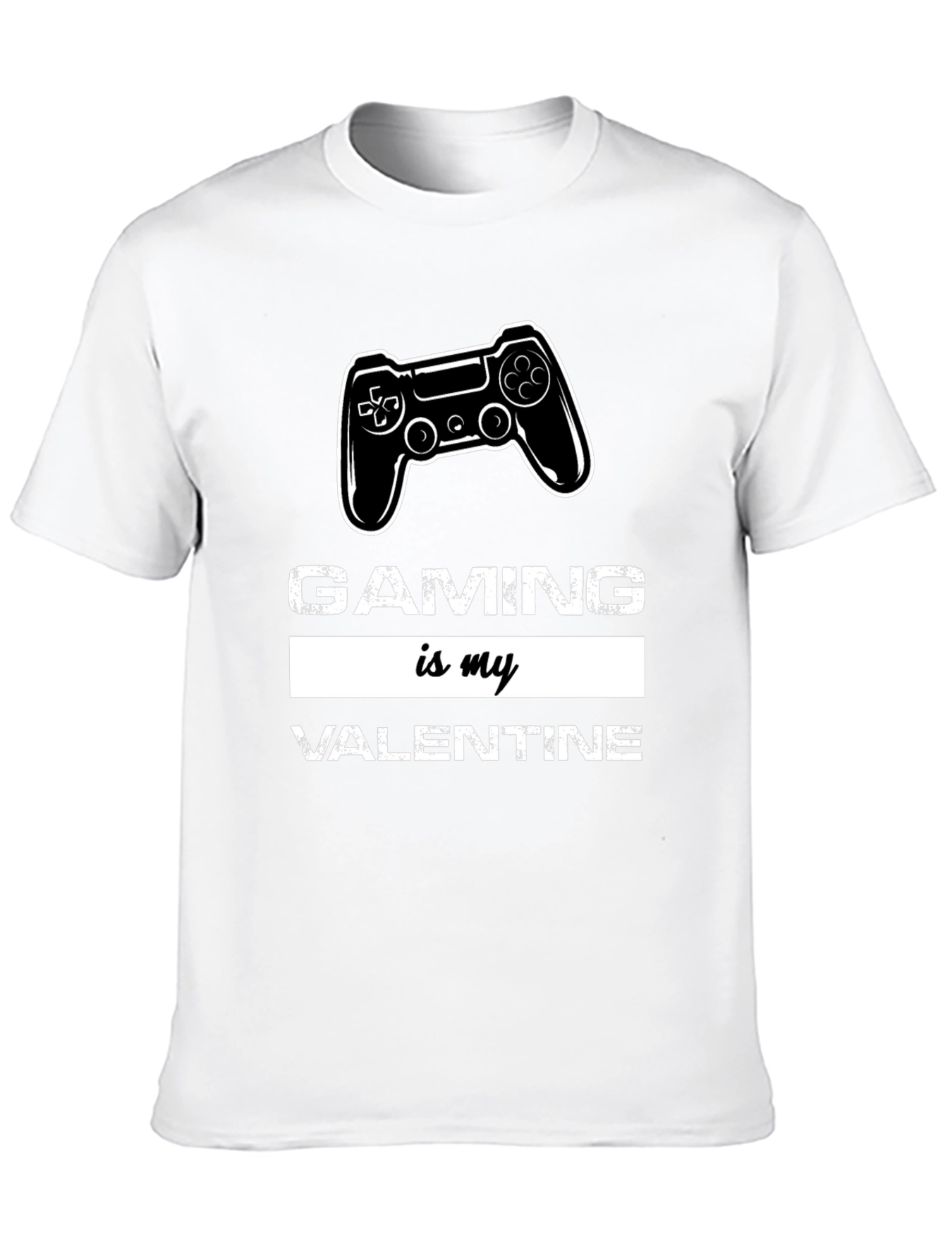 Black Gaming Is My Valentine Graphic Tee view 10