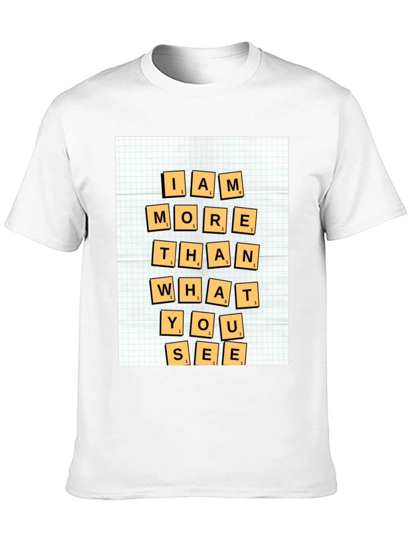 Black I Am More Than What You See Graphic Tee view 10