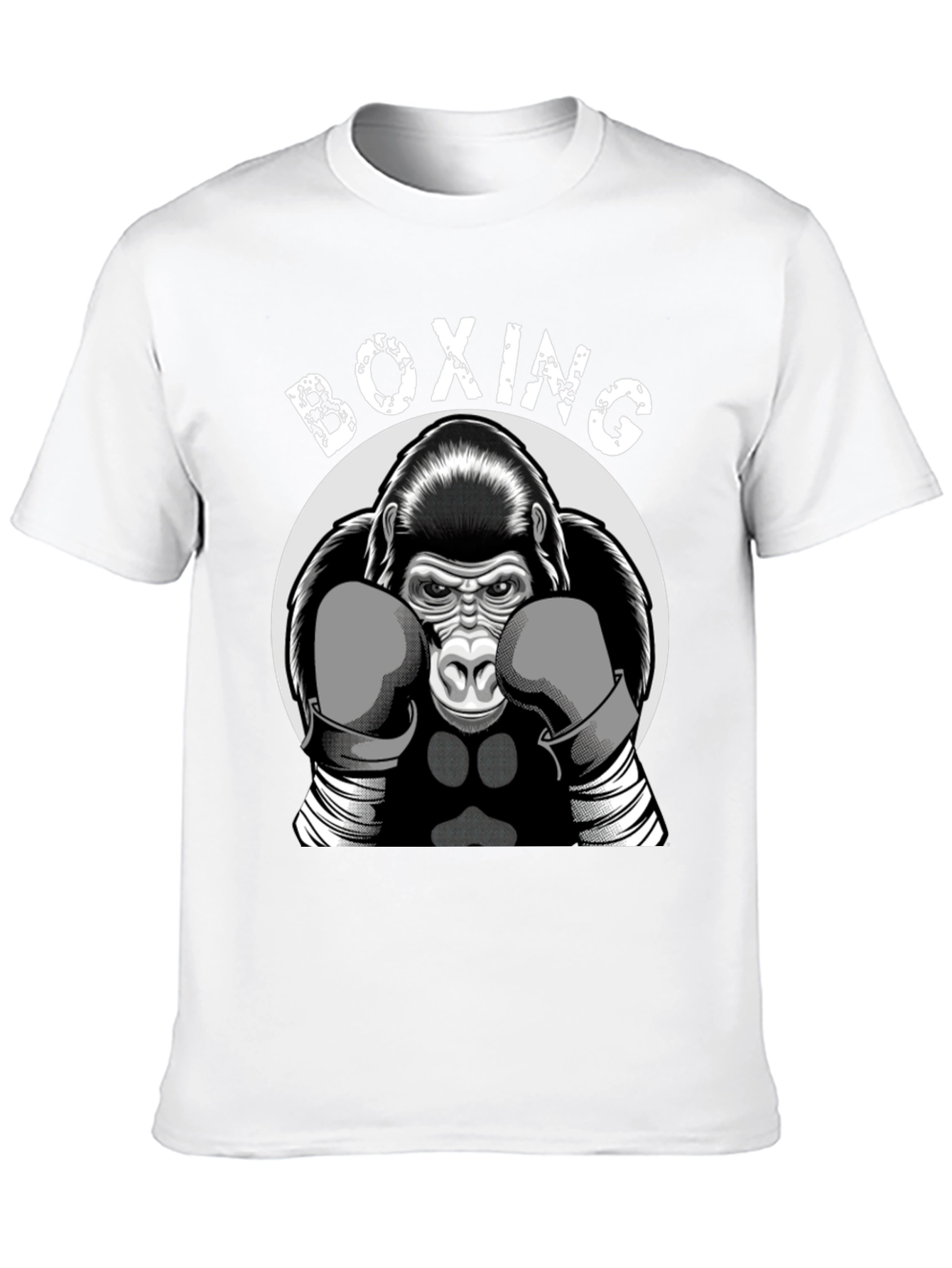 Black Boxing Gorilla Graphic Tee view 10