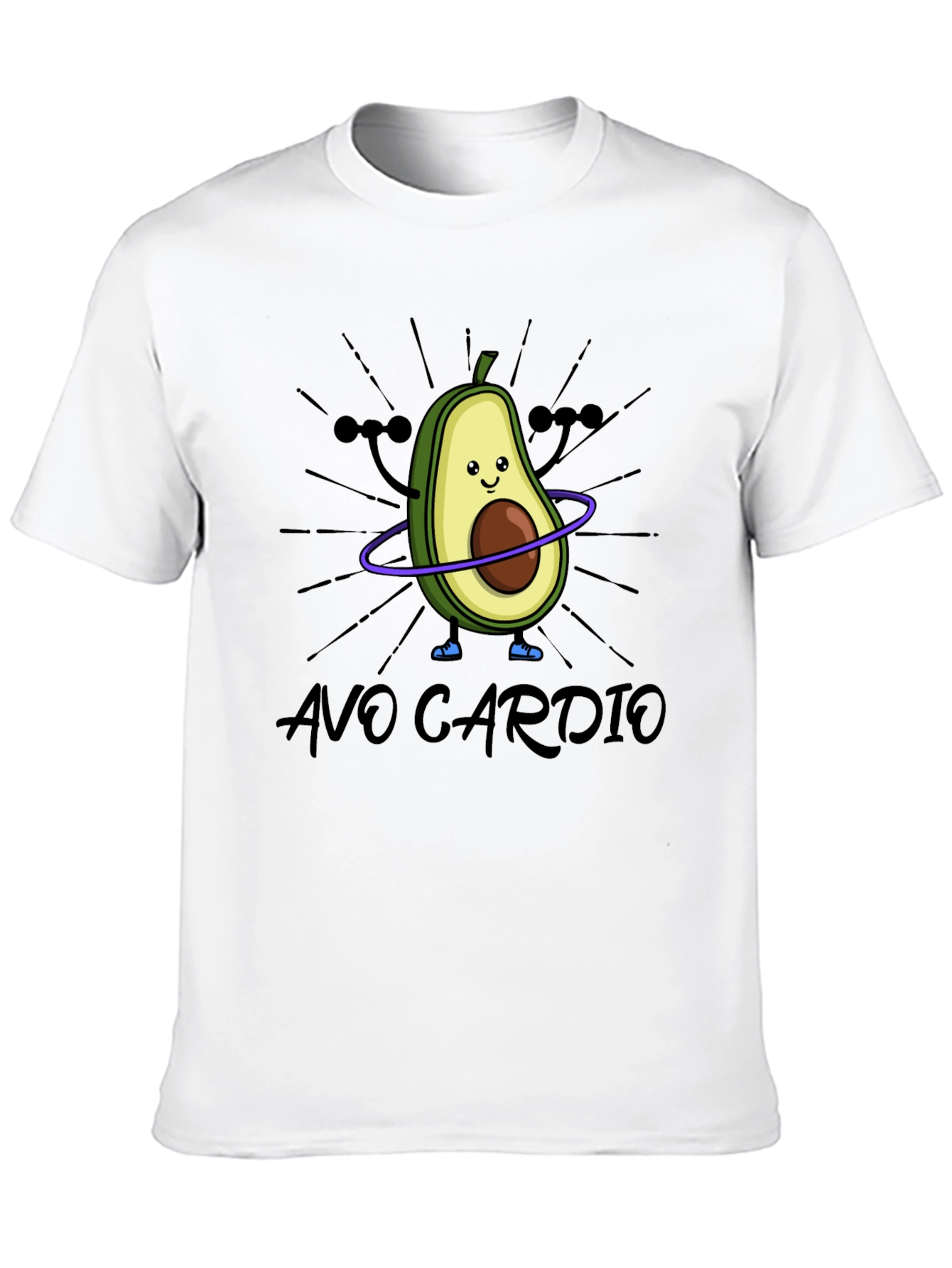 Black Avo Cardio Black T-Shirt view 10