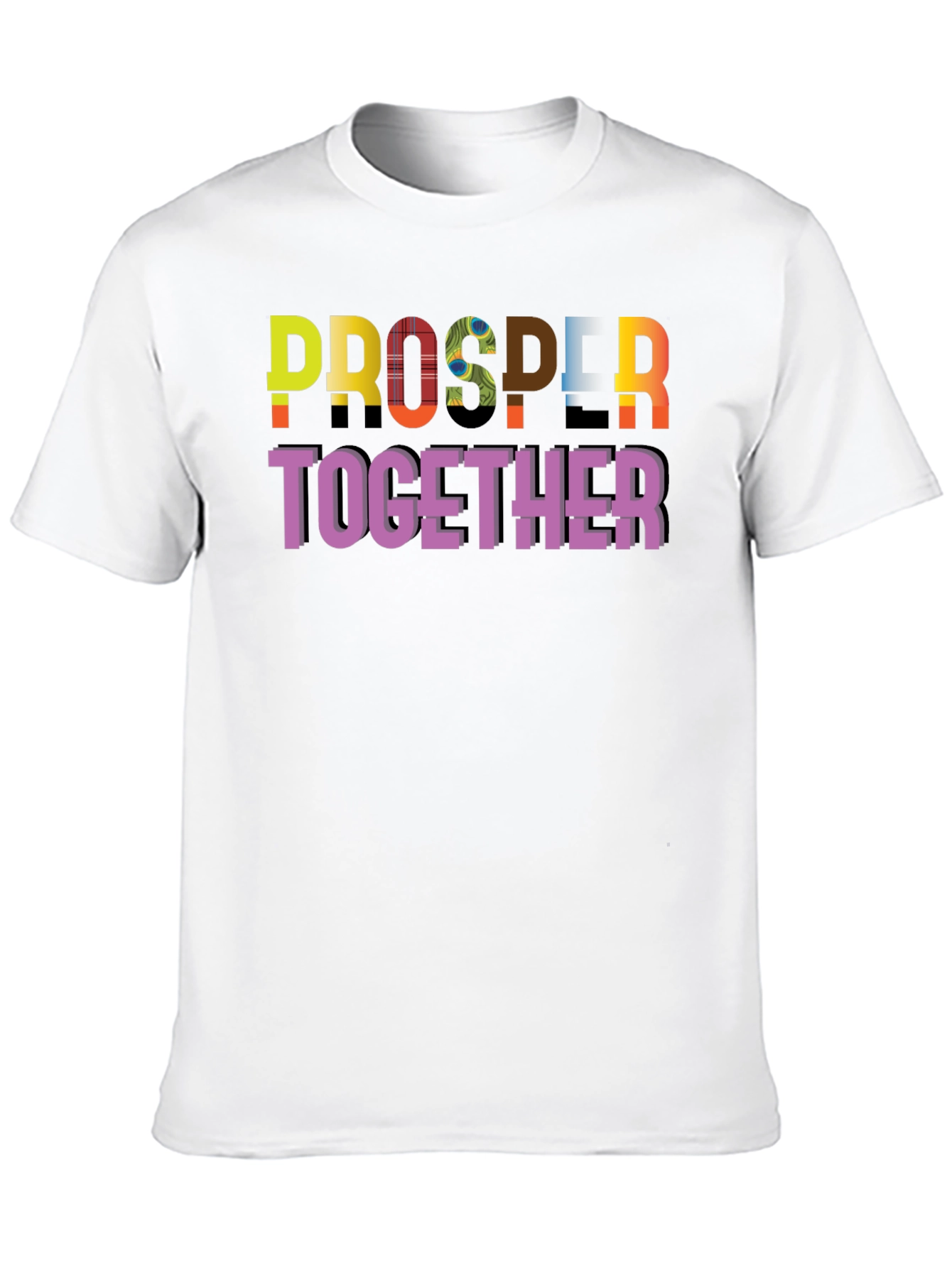 Black Prosper Together Graphic Tee view 10