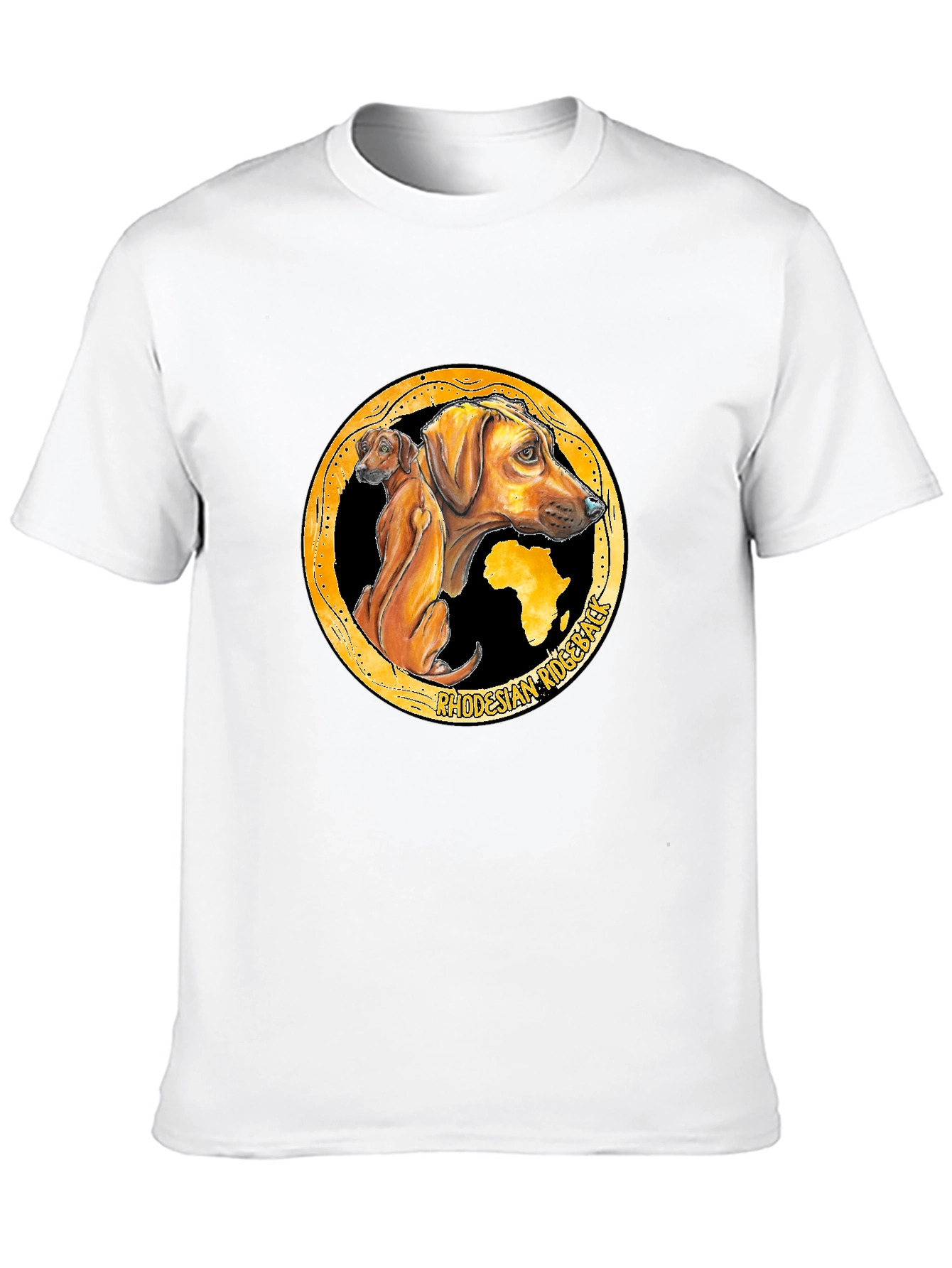 Rhodesian Ridgeback T-Shirt - Africa Dog Breed Tee - 10