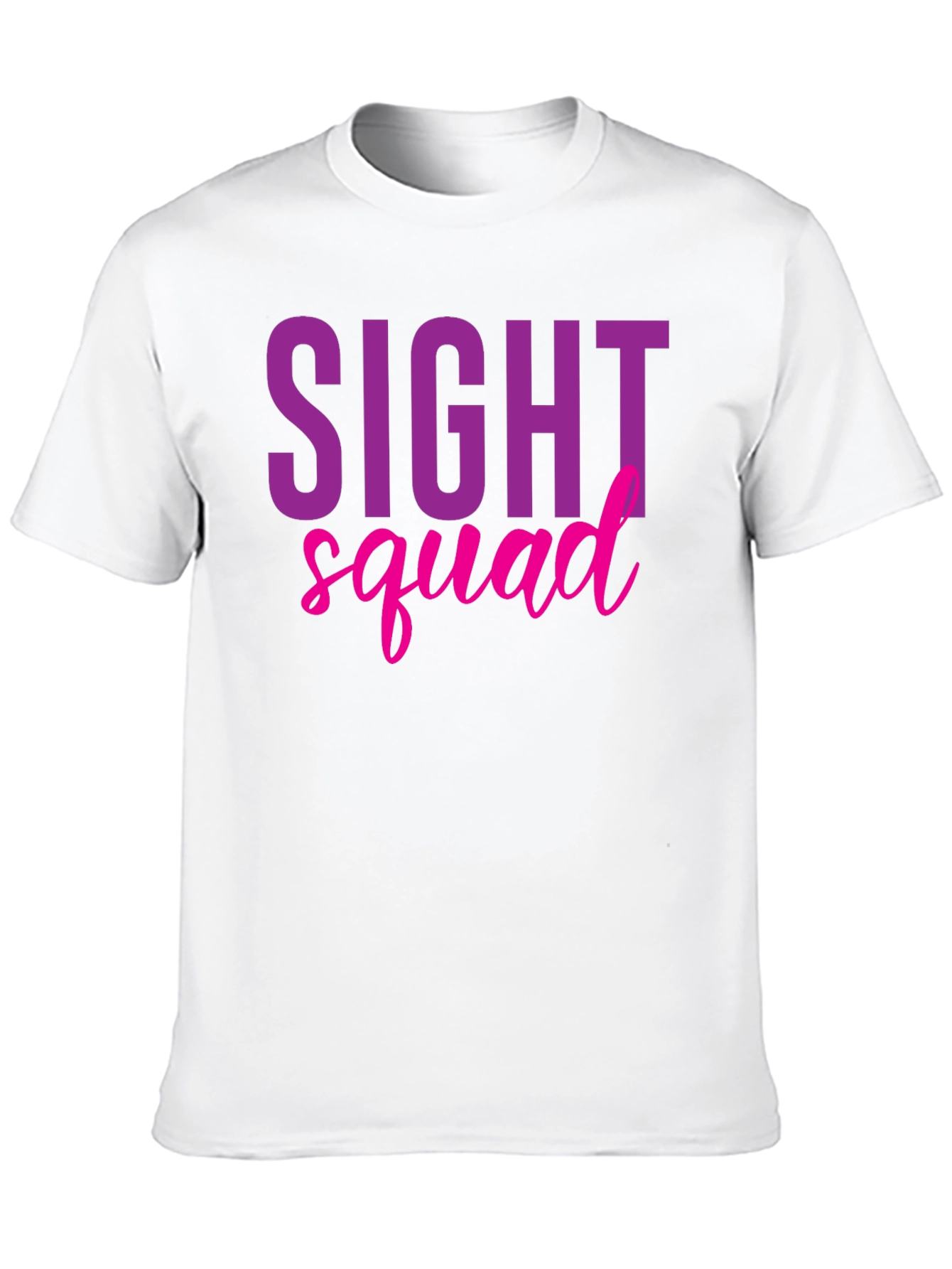 Black Sight Squad T-Shirt, Funny Eye Doctor Optometrist Tee view 10