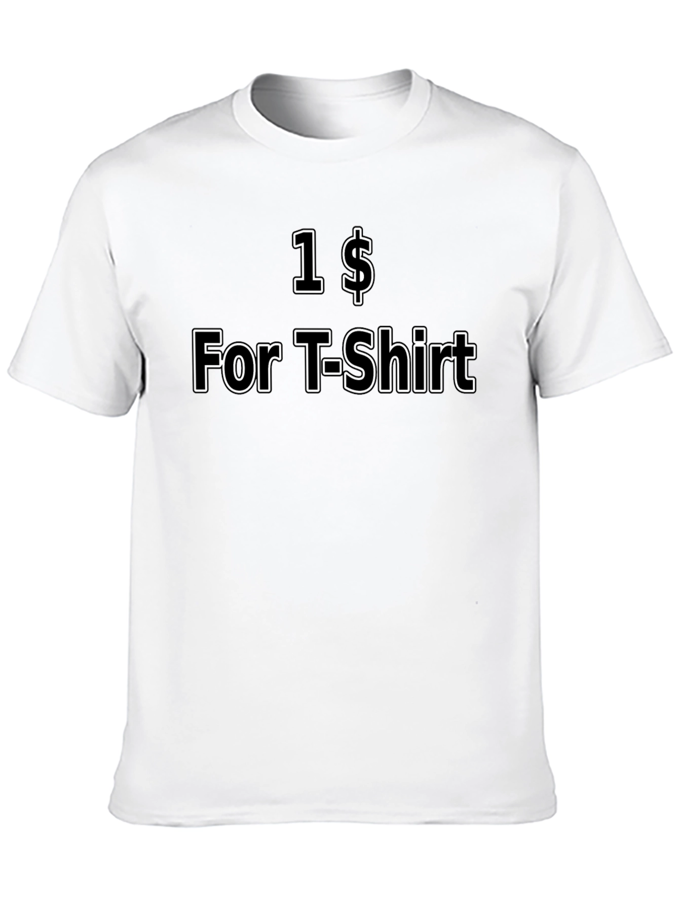 Cheap Black T-Shirt - $1 T-Shirt Deal - 10