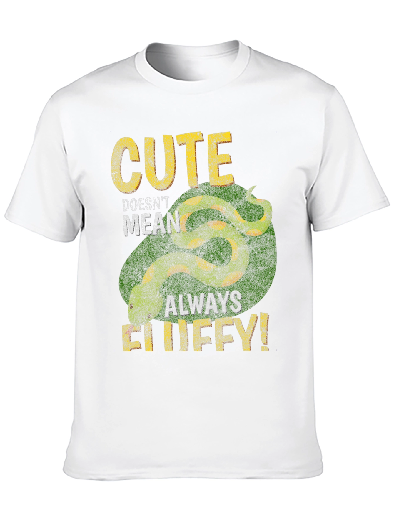 Black Cute But Deadly Snake Graphic T-Shirt view 10