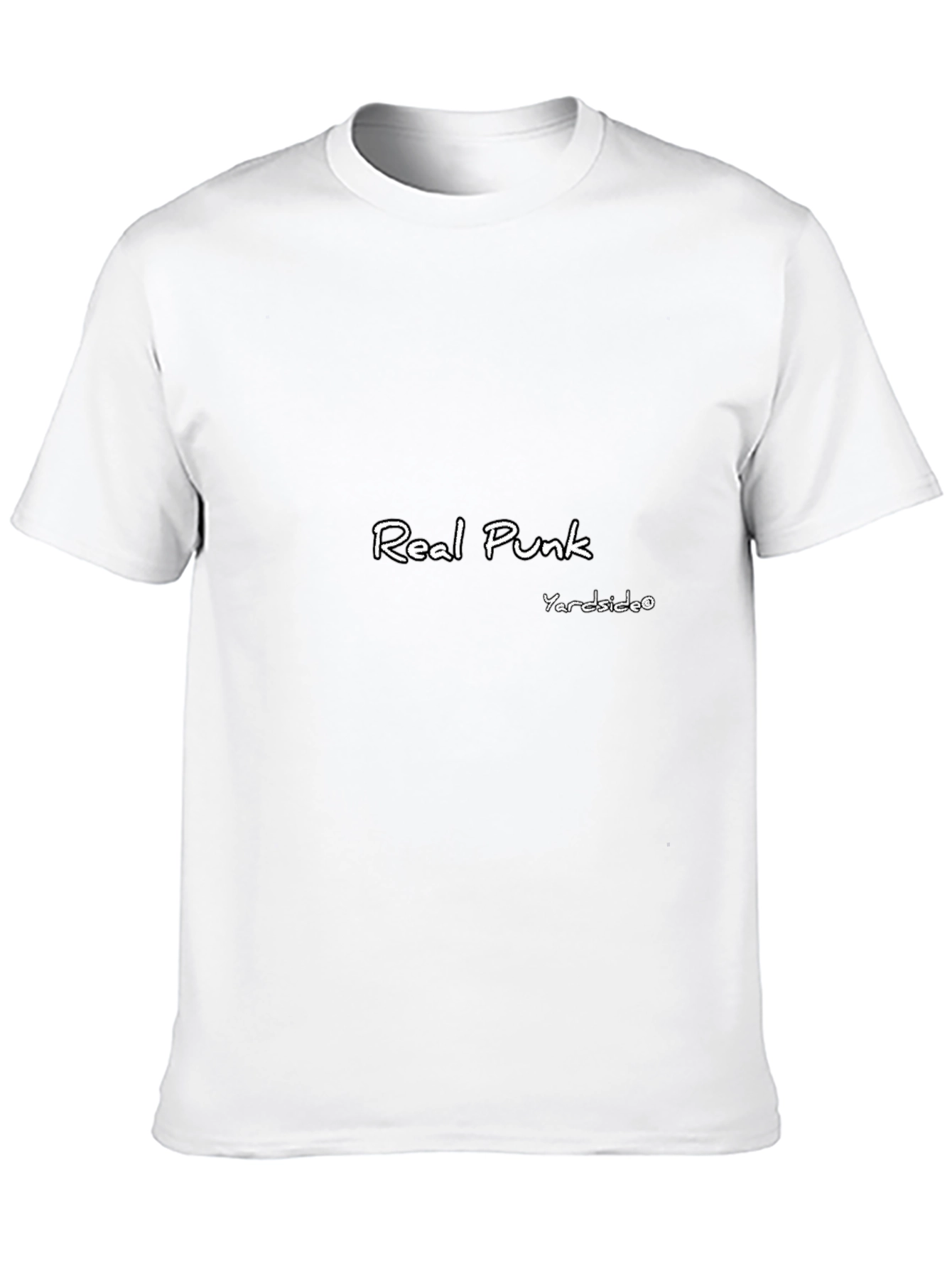 Black Real Punk Black T-Shirt - Yardside© view 10