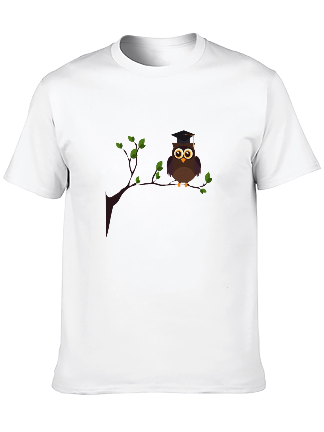 Black Owl Graduate T-Shirt view 10