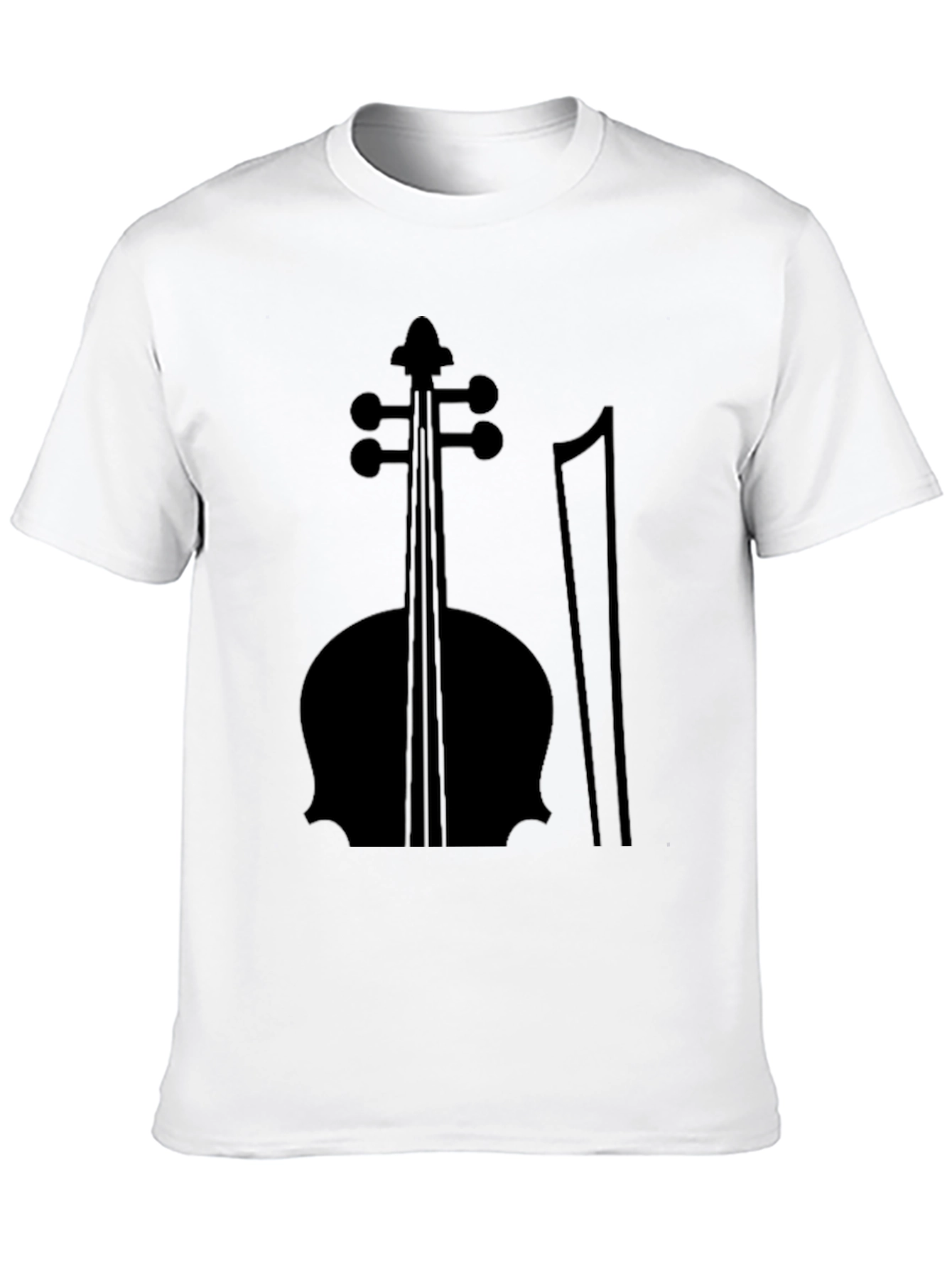 Black Cello T-Shirt - Music Lover Tee - 10