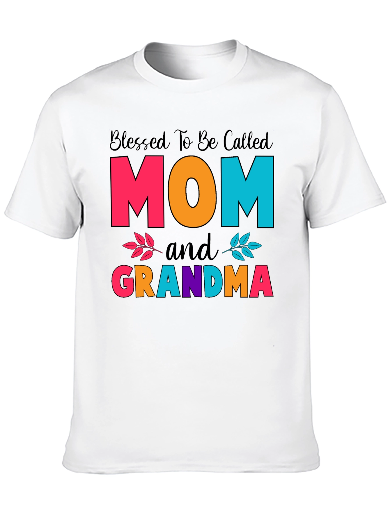 Blessed Mom and Grandma T-Shirt - 10