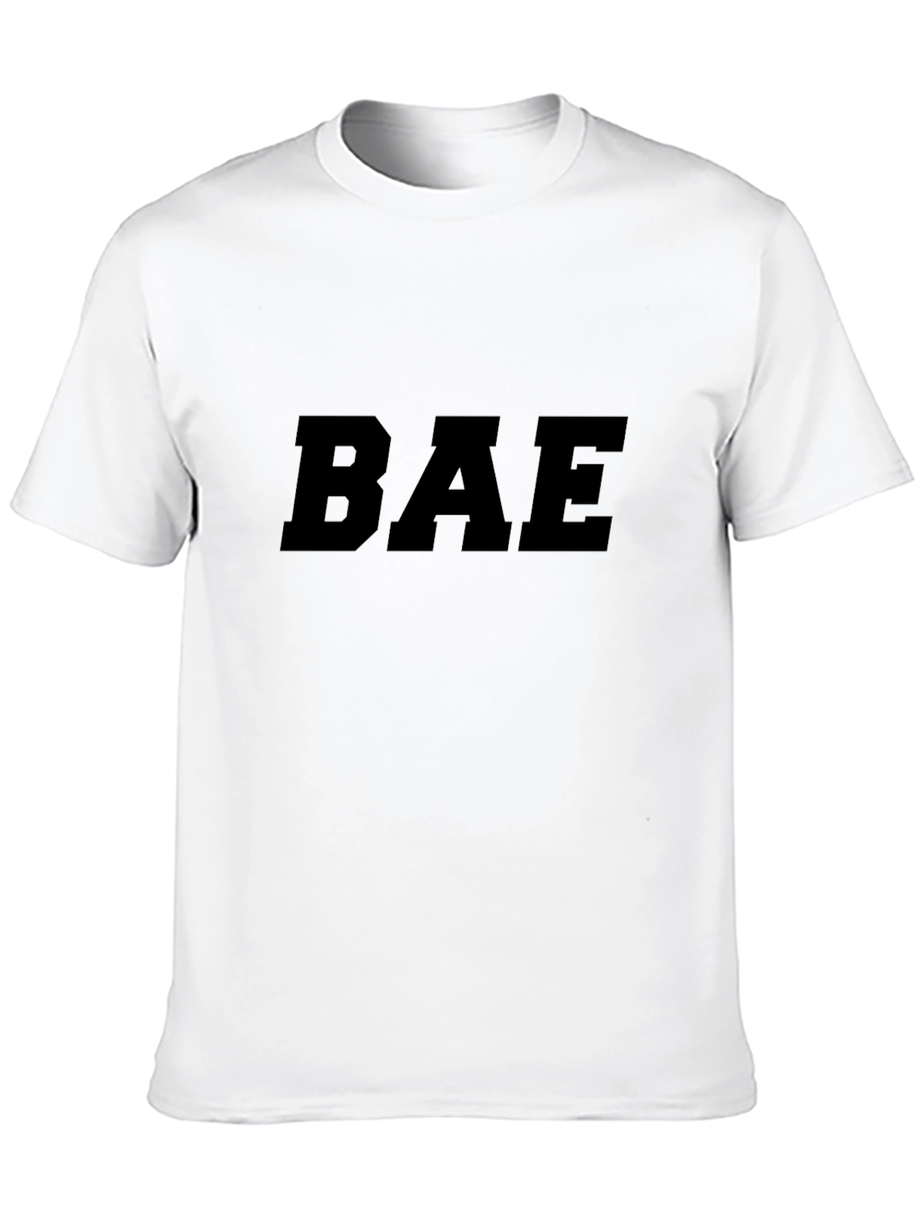 Black BAE Black Graphic Tee - Unisex Casual Top view 10