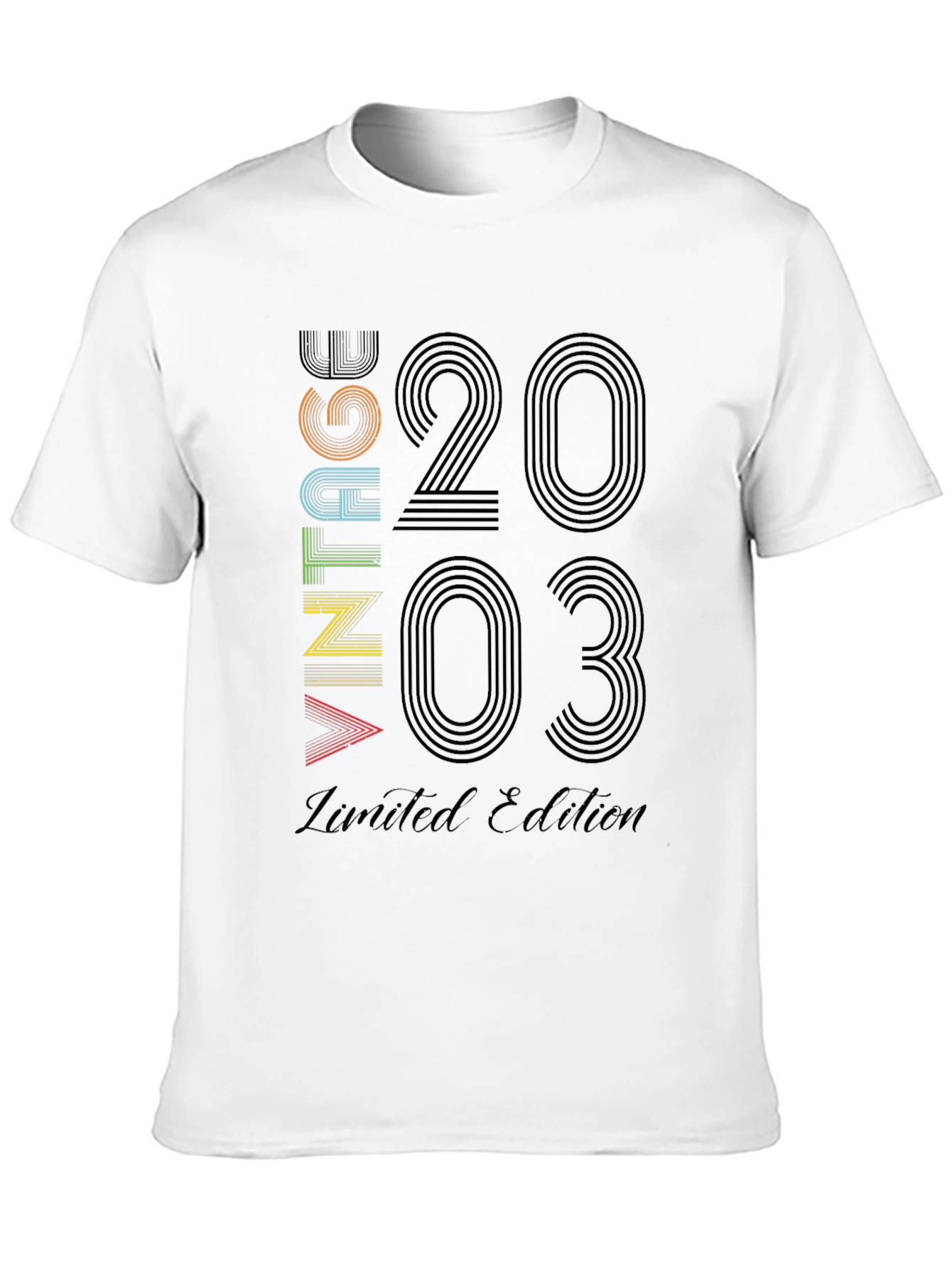 Black Vintage 2003 Limited Edition Black T-Shirt view 10