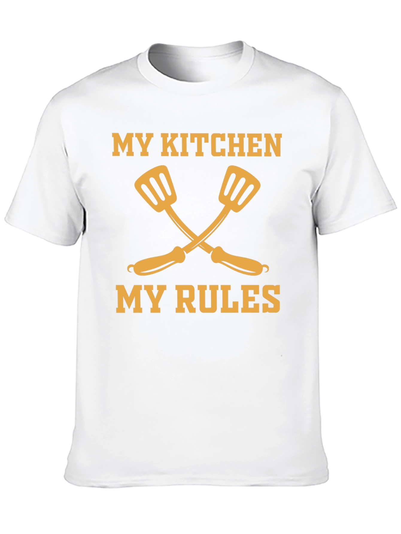 Black My Kitchen My Rules T-Shirt Funny Chef Cook BBQ Shirt view 10