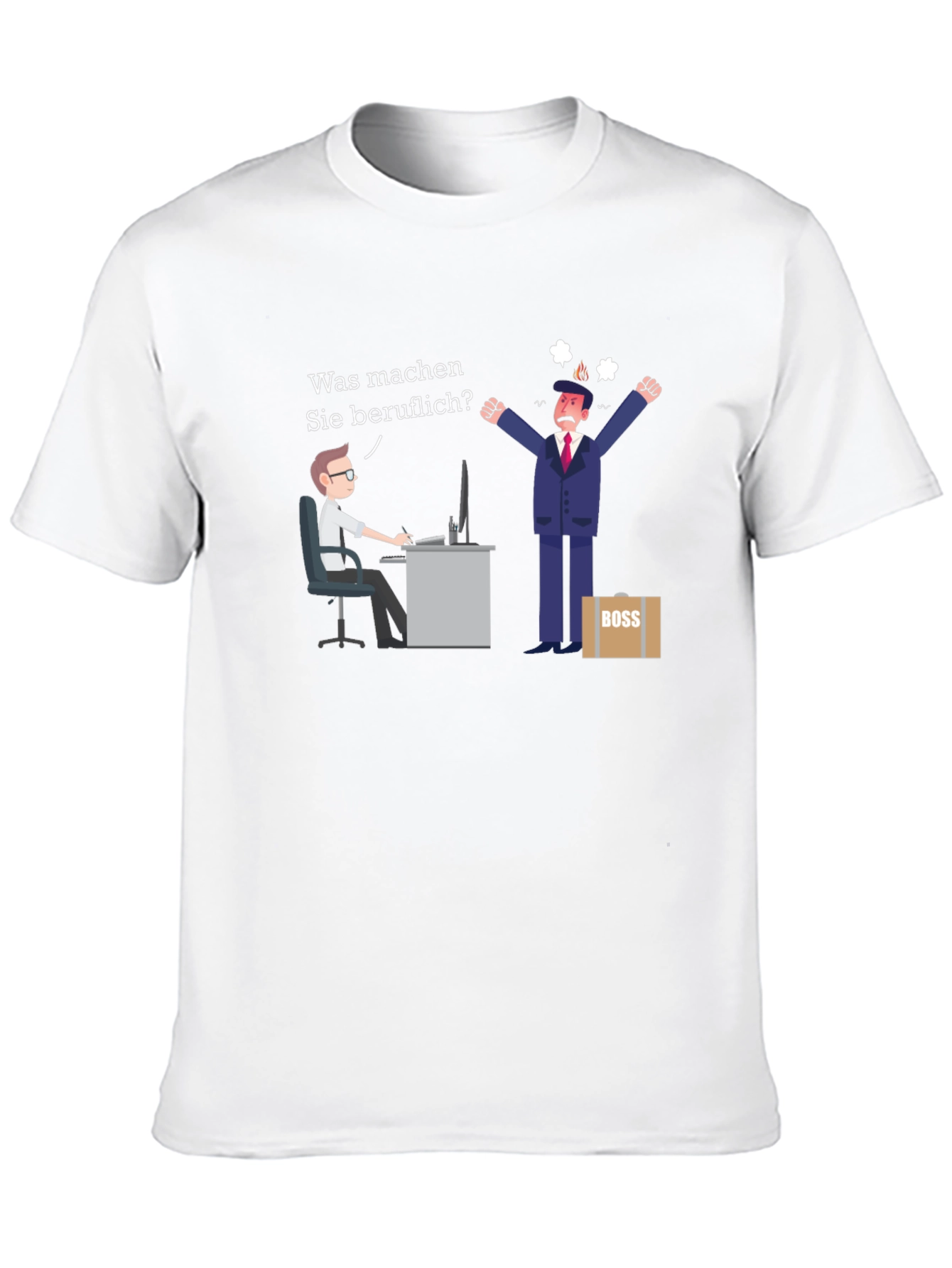 Black Funny Job T-Shirt - Was machen Sie beruflich? view 10