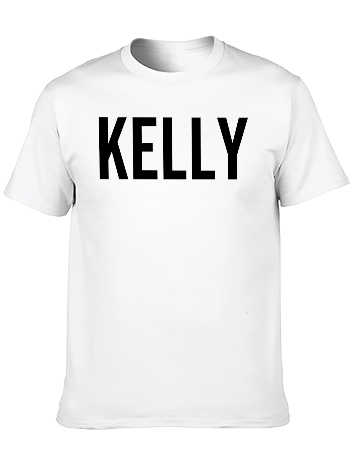 Kelly Black T-Shirt - Custom Name Tee - 10