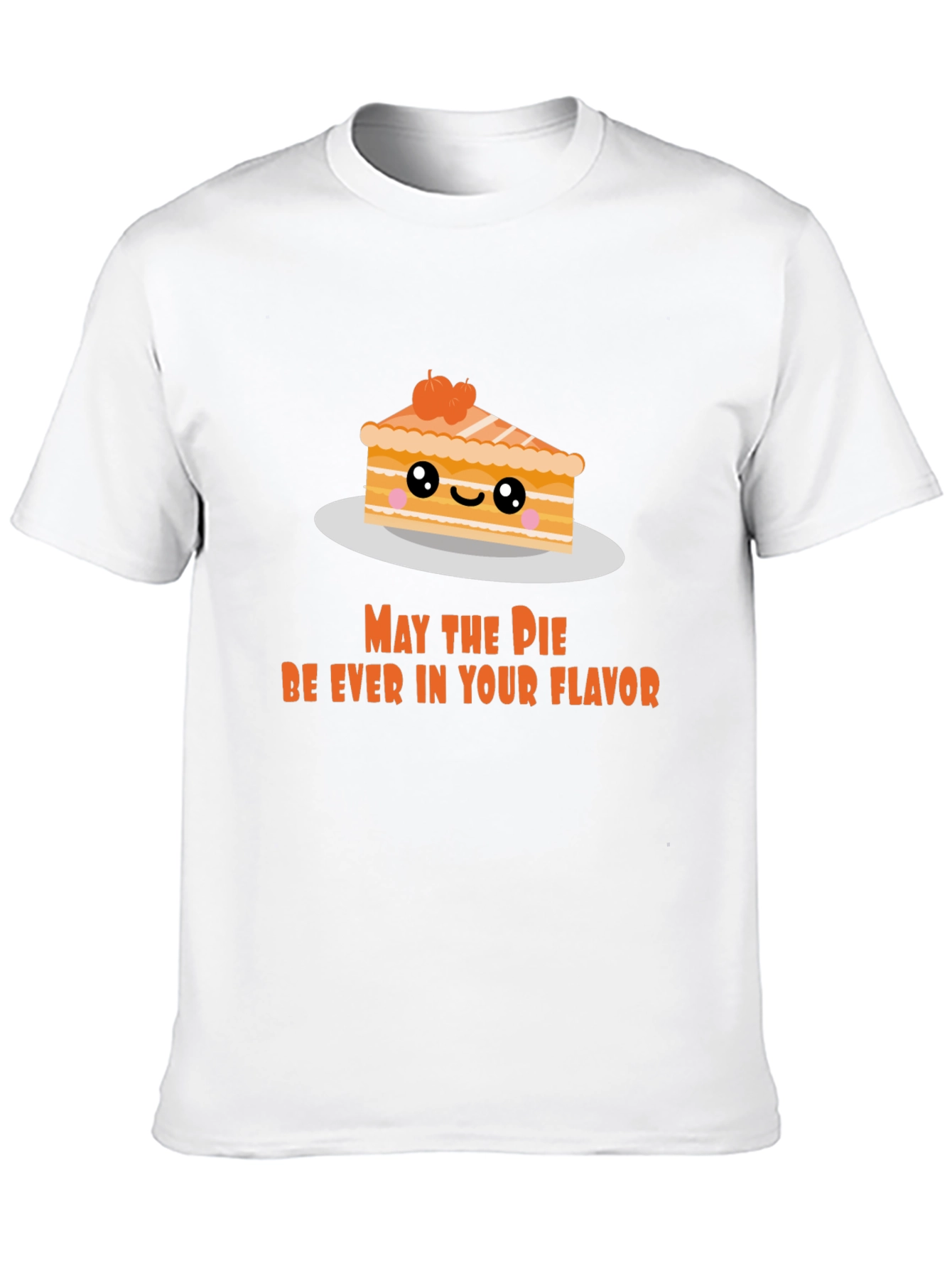Black Funny Pie T-Shirt - May the Pie Be Ever in Your Flavor view 10