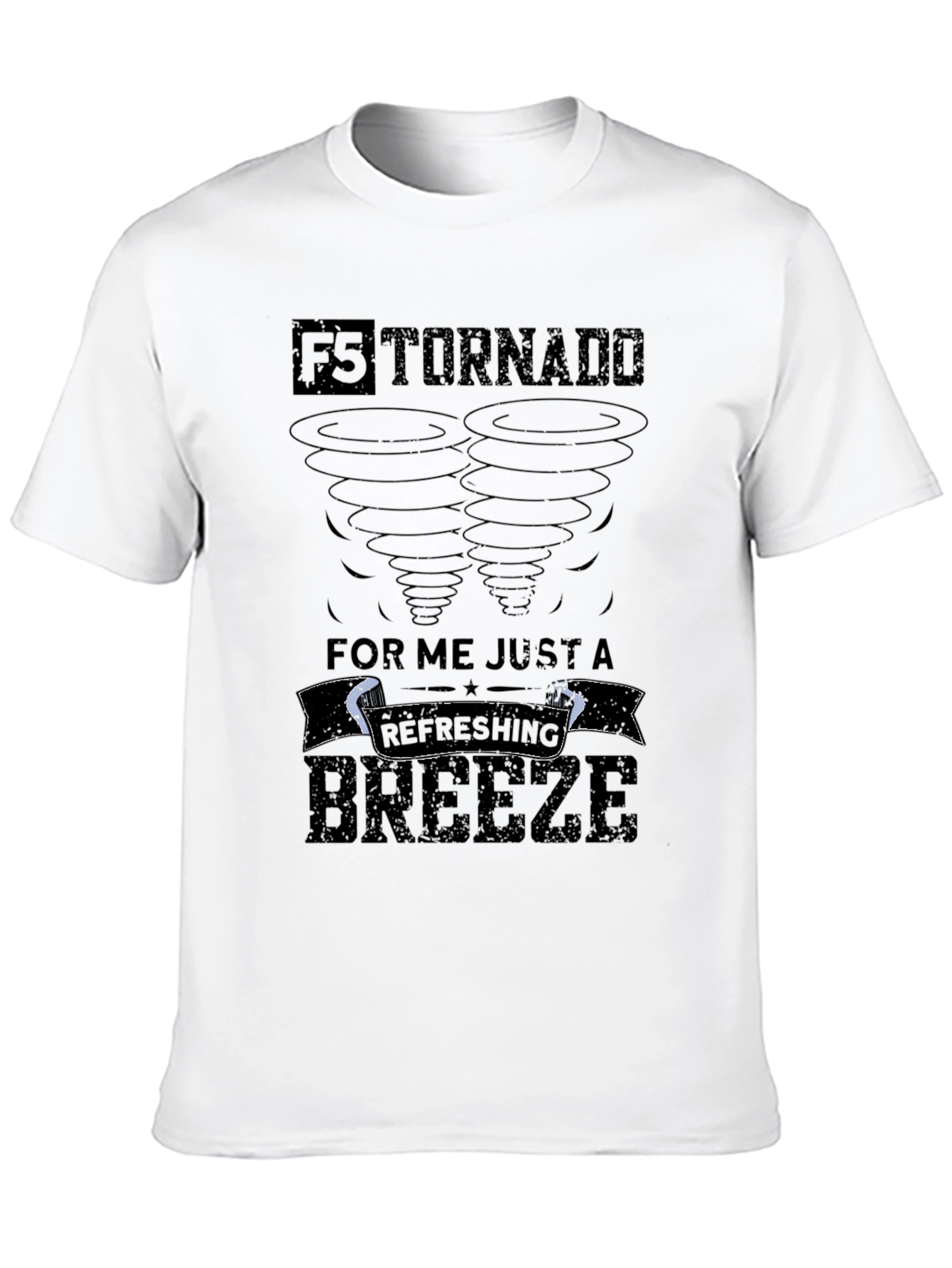 Black F5 Tornado Refreshing Breeze Graphic Tee view 10