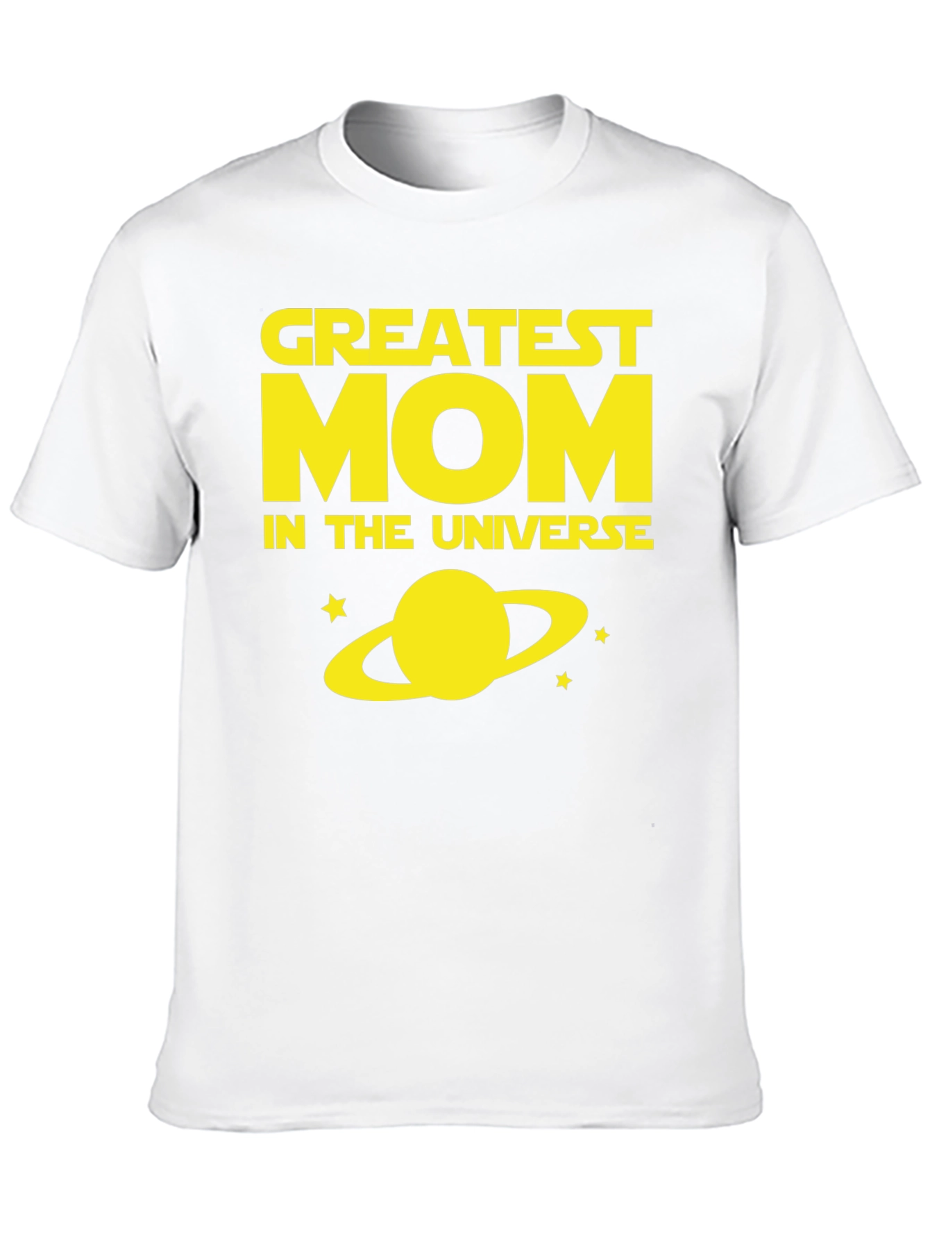 Black Greatest Mom In The Universe Black T-Shirt view 10