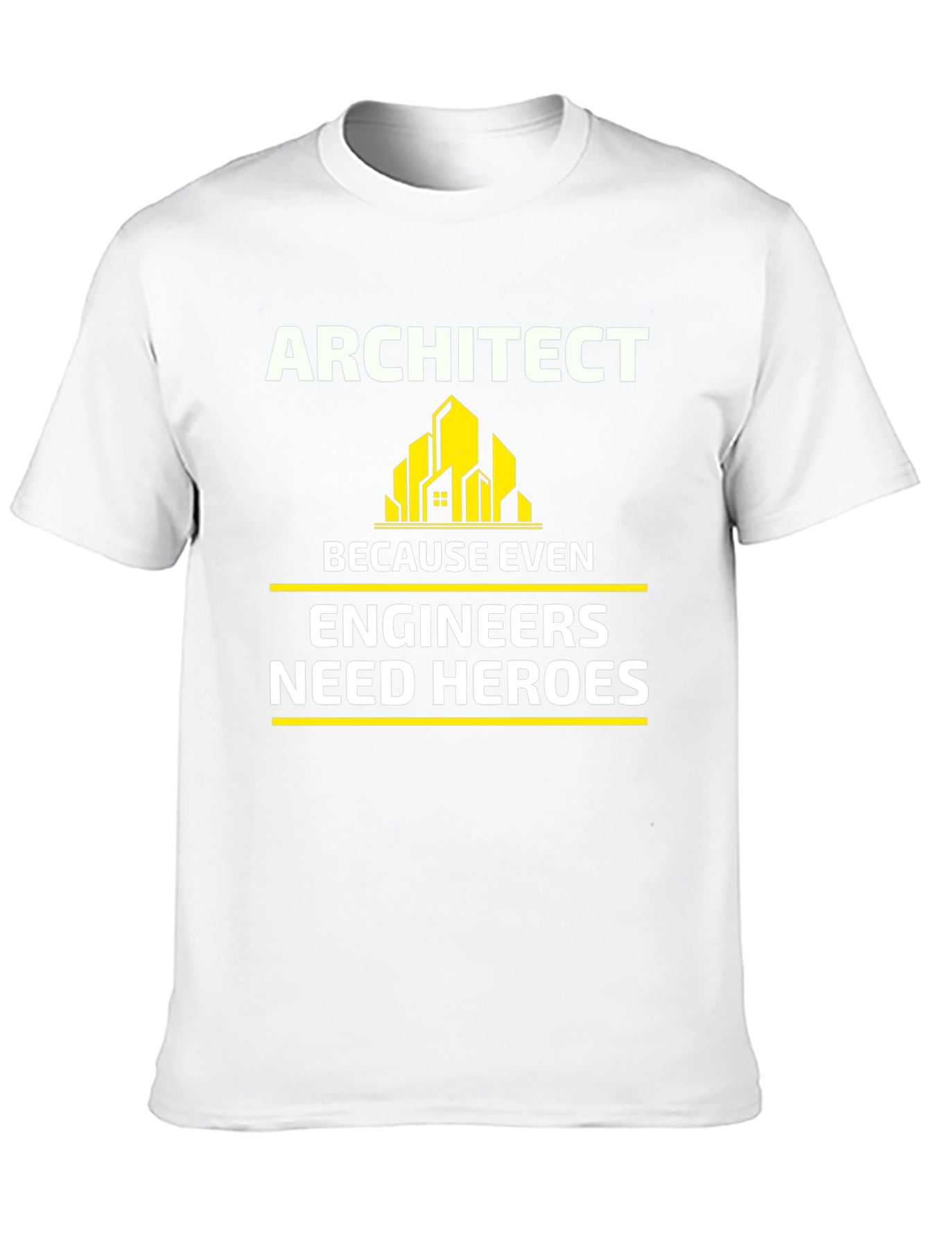 Black Architect Hero T-Shirt - Engineer Appreciation view 10