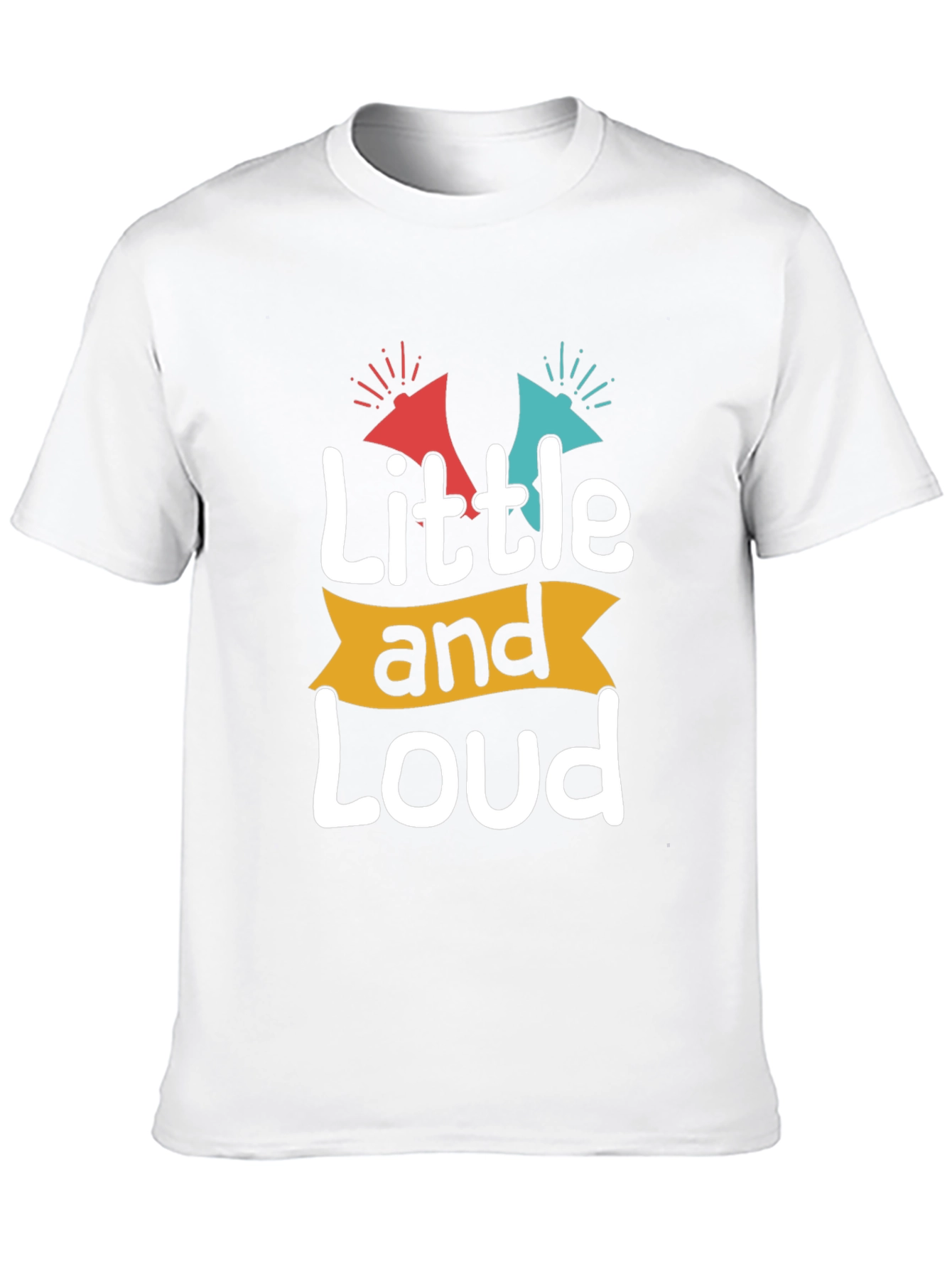 Black Little and Loud Graphic T-Shirt view 10