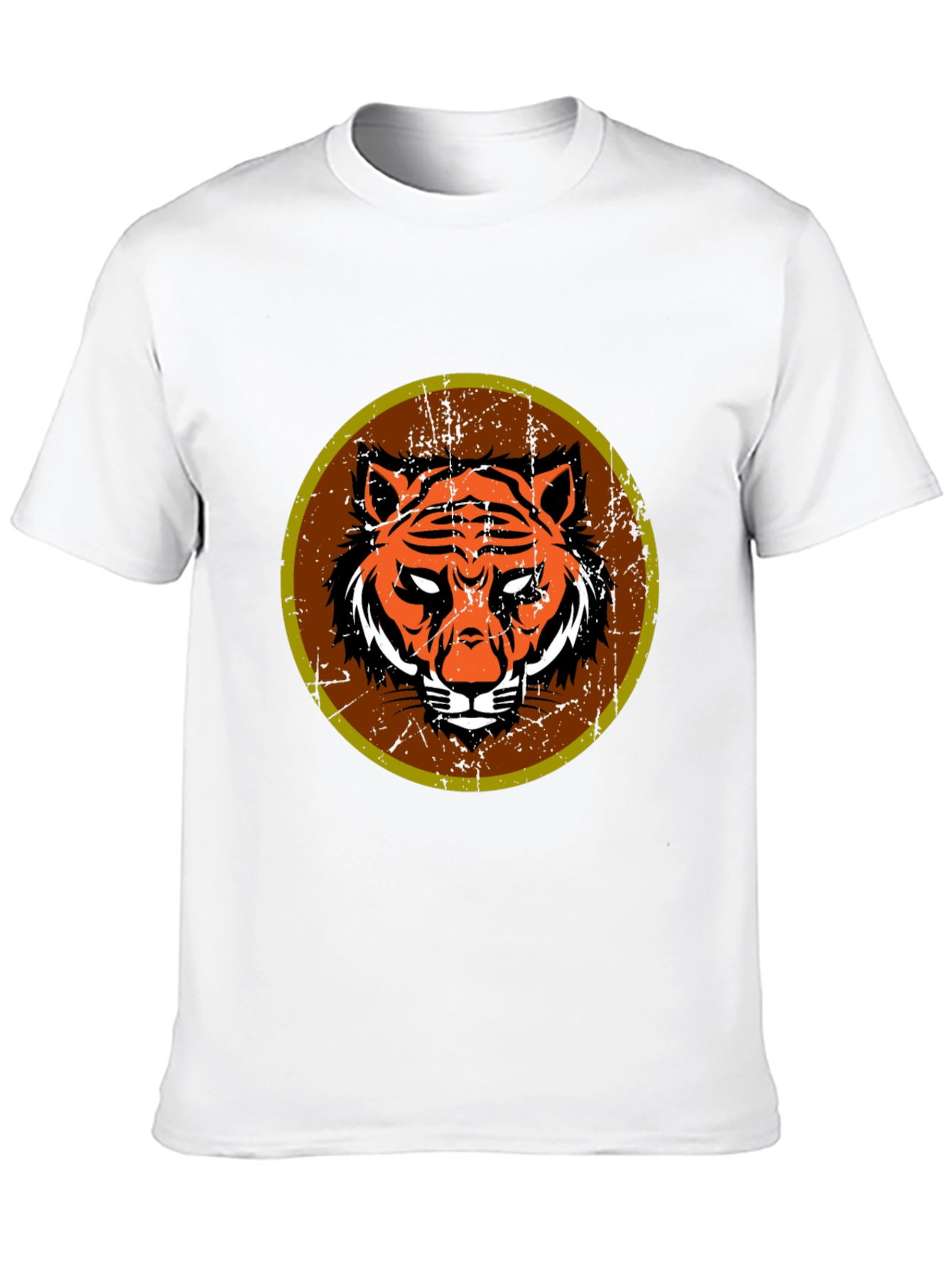 Black Tiger Graphic Tee - Men's Black T-Shirt view 10