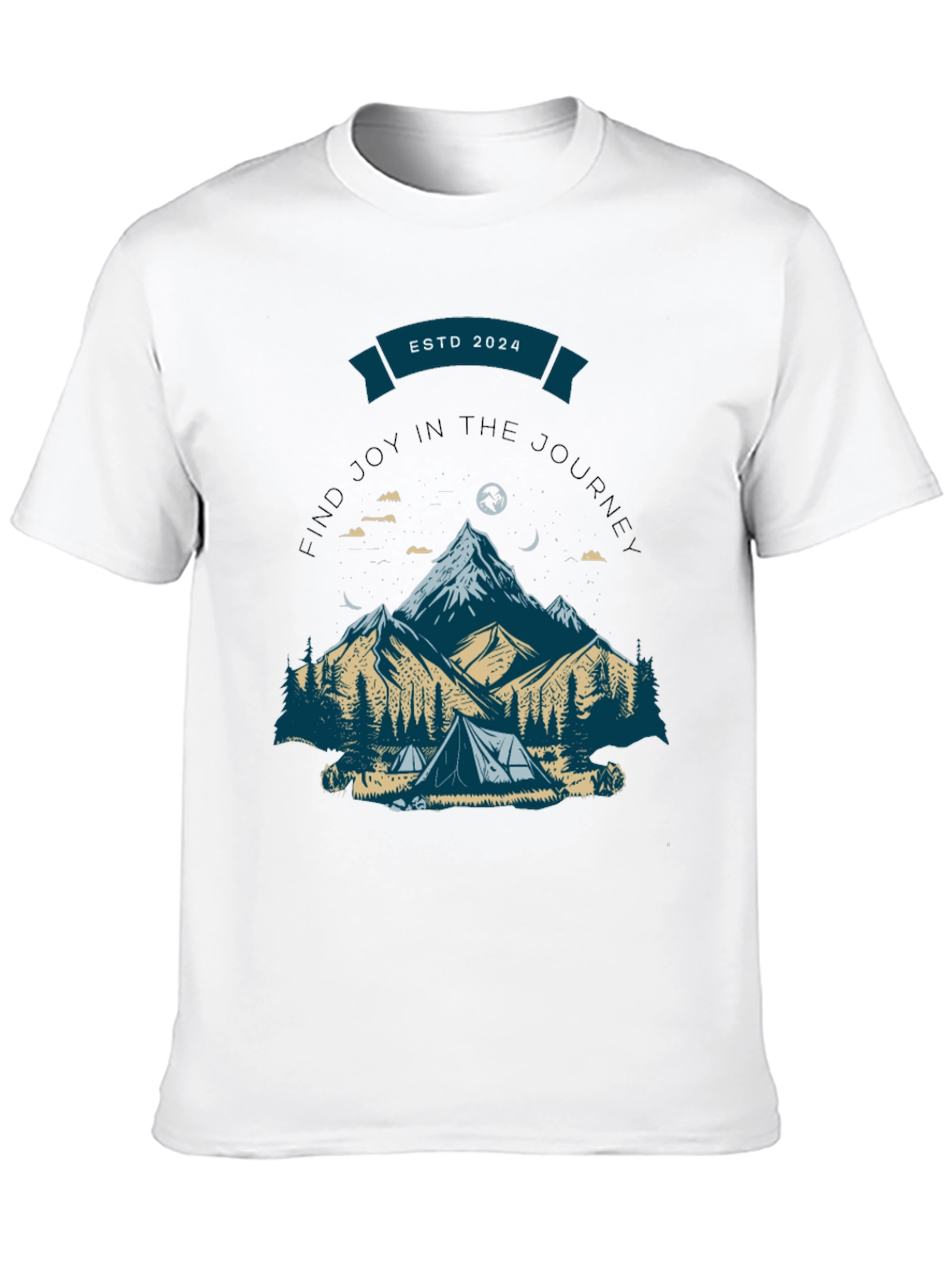 Black Mountain Adventure T-Shirt - Find Joy in the Journey view 10