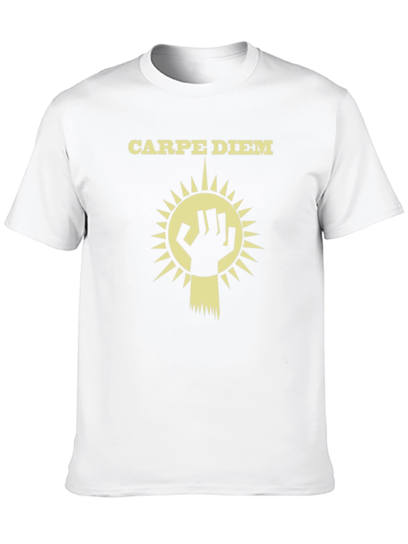 Black Carpe Diem Graphic Tee - Seize the Day! view 10