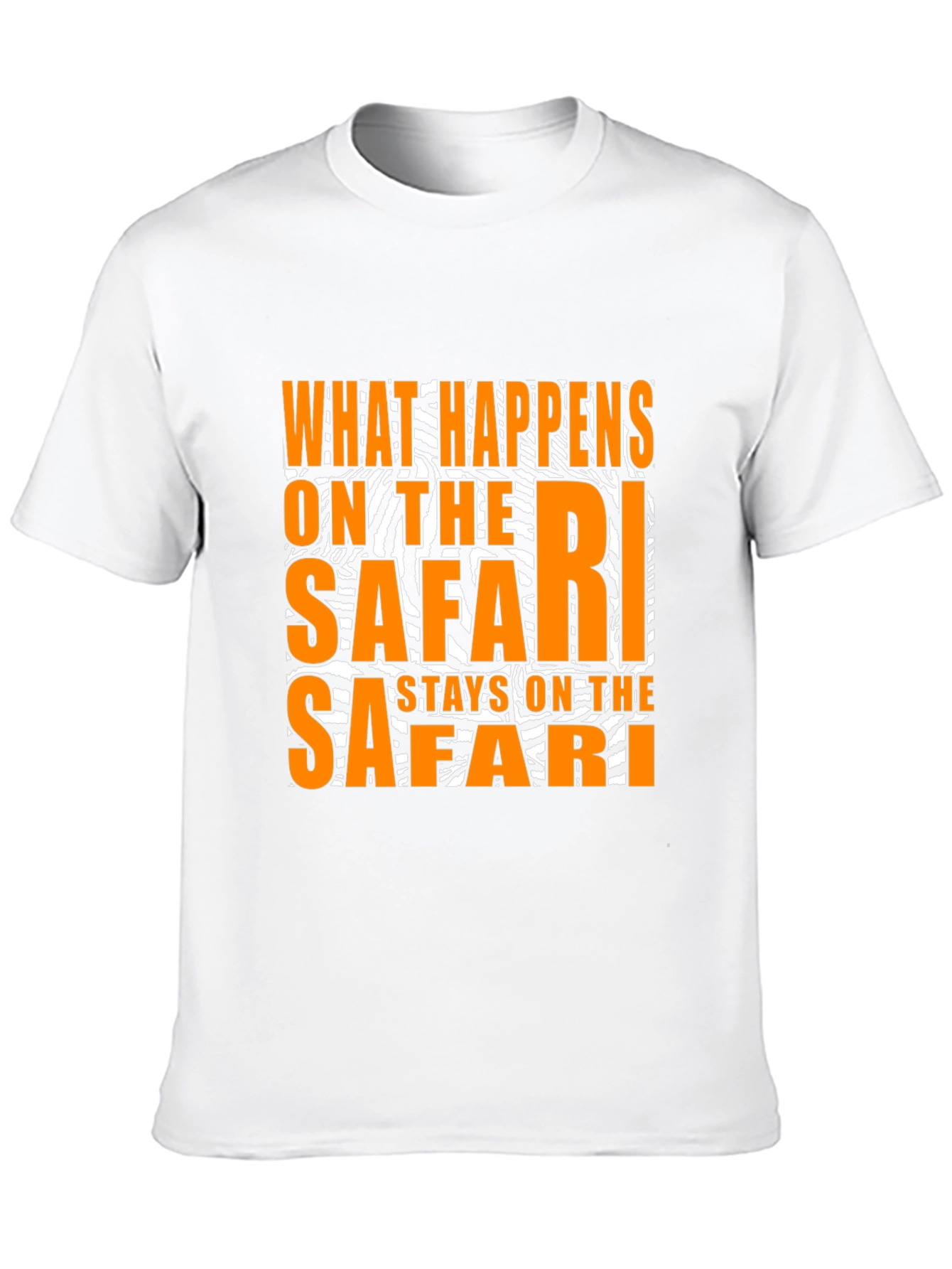 Black Safari T-Shirt: What Happens on Safari Stays... view 10