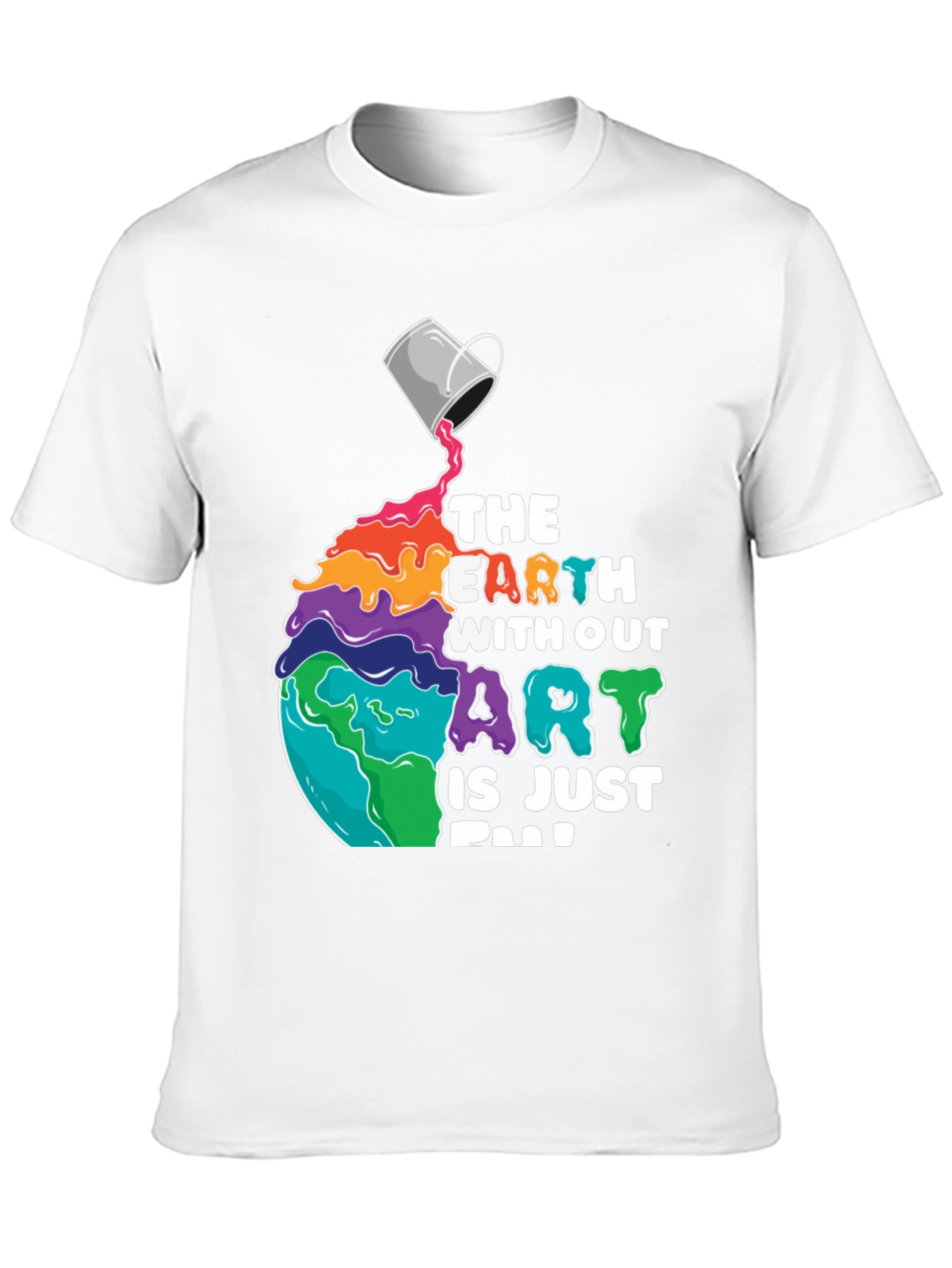 Black Art Lover T-Shirt: The Earth Without Art is Just Eh! view 10