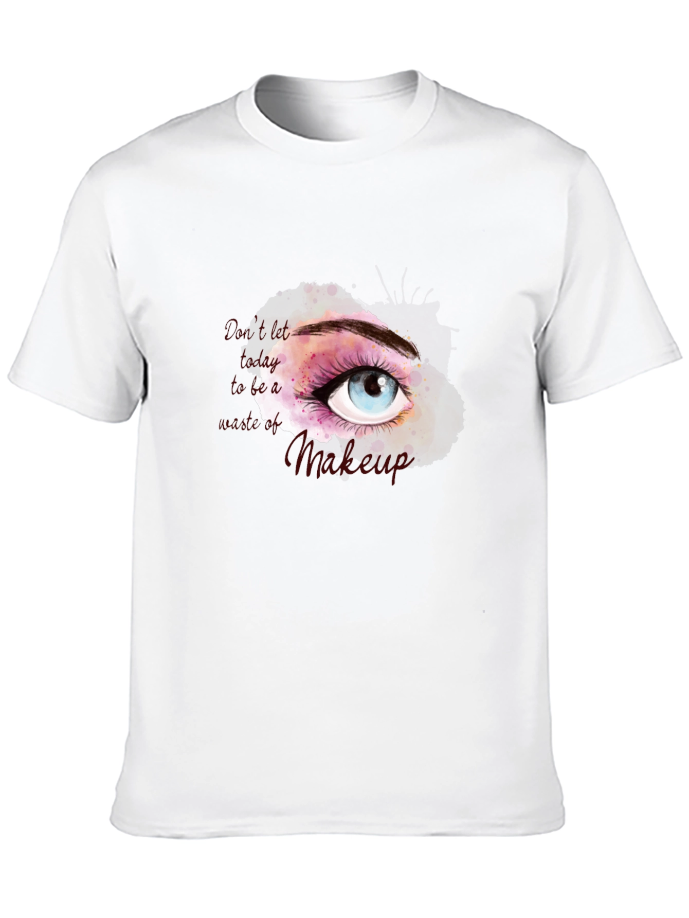 Black Eye Makeup T-Shirt - Stylish Graphic Tee view 10