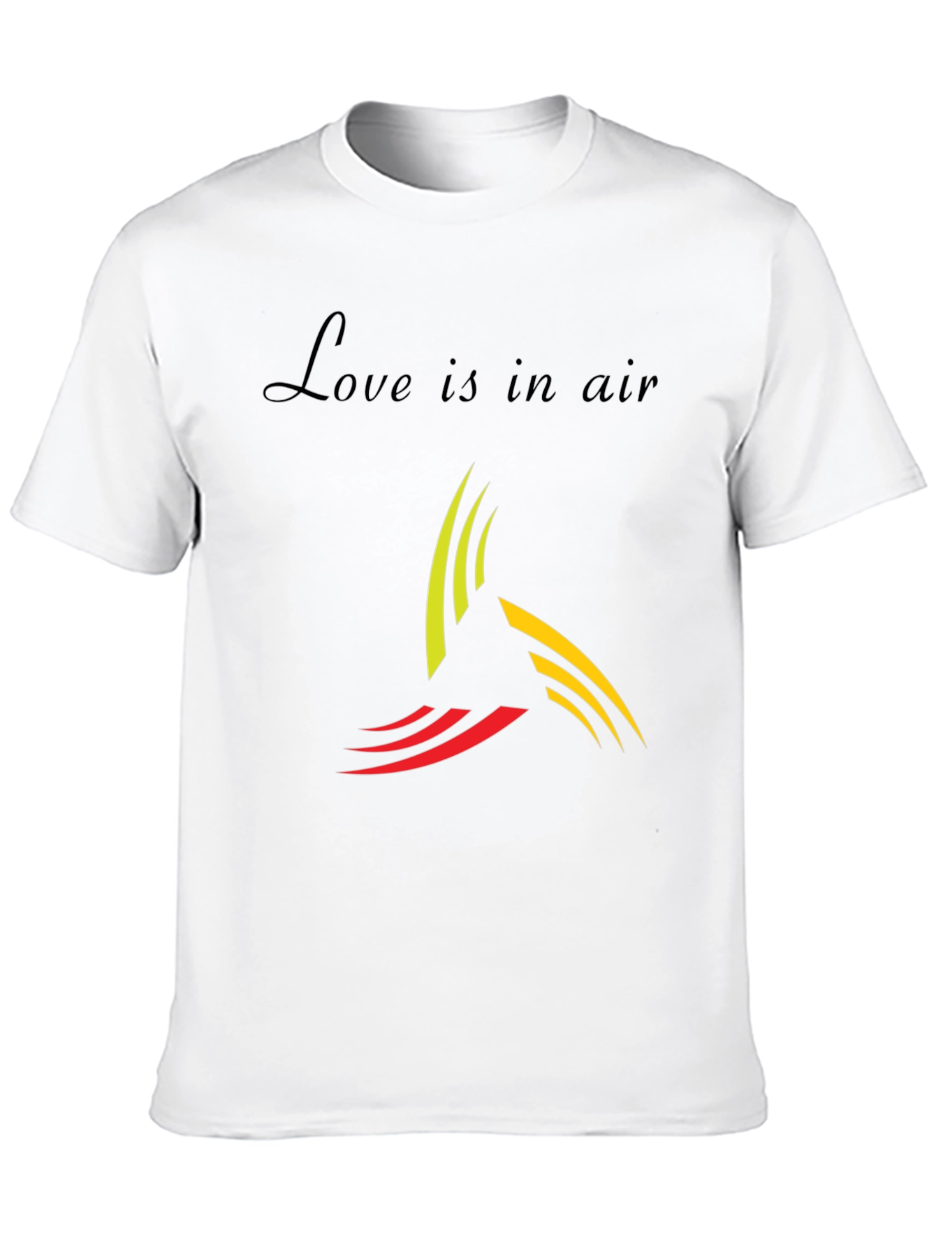 Black Love is in Air Graphic T-Shirt view 10