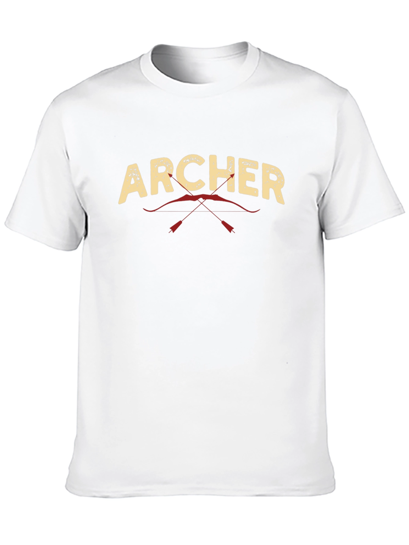 Black Archer Graphic Tee - Black Crew Neck view 10