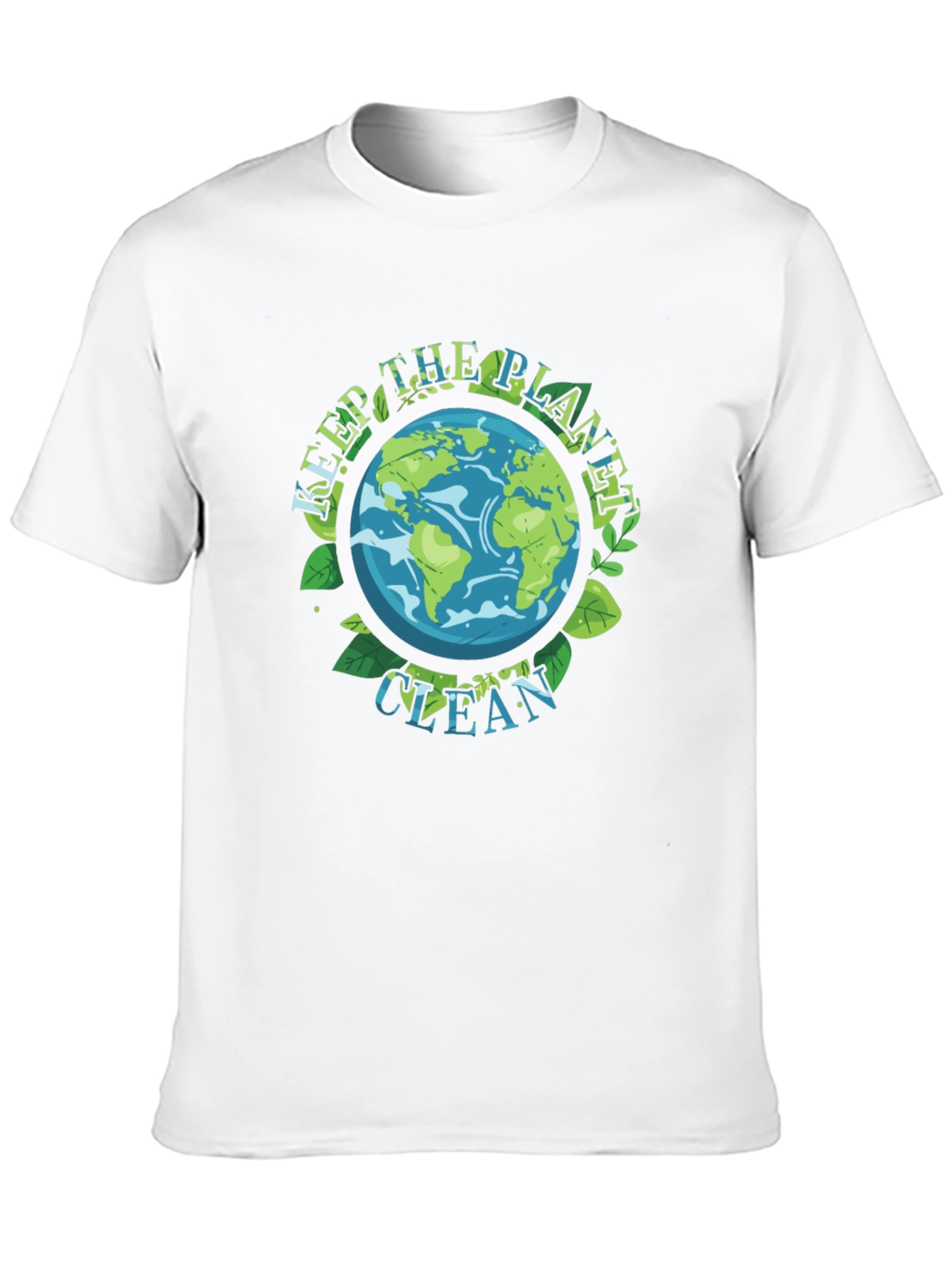 Black Keep The Planet Clean T-Shirt - Earth Day view 10