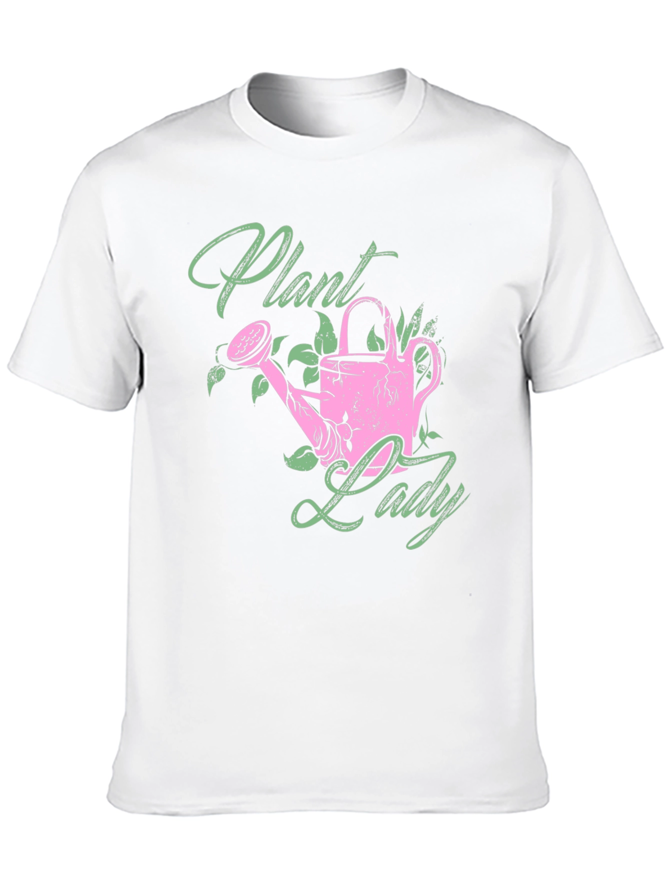 Black Plant Lady T-Shirt - Gardening Gift view 10