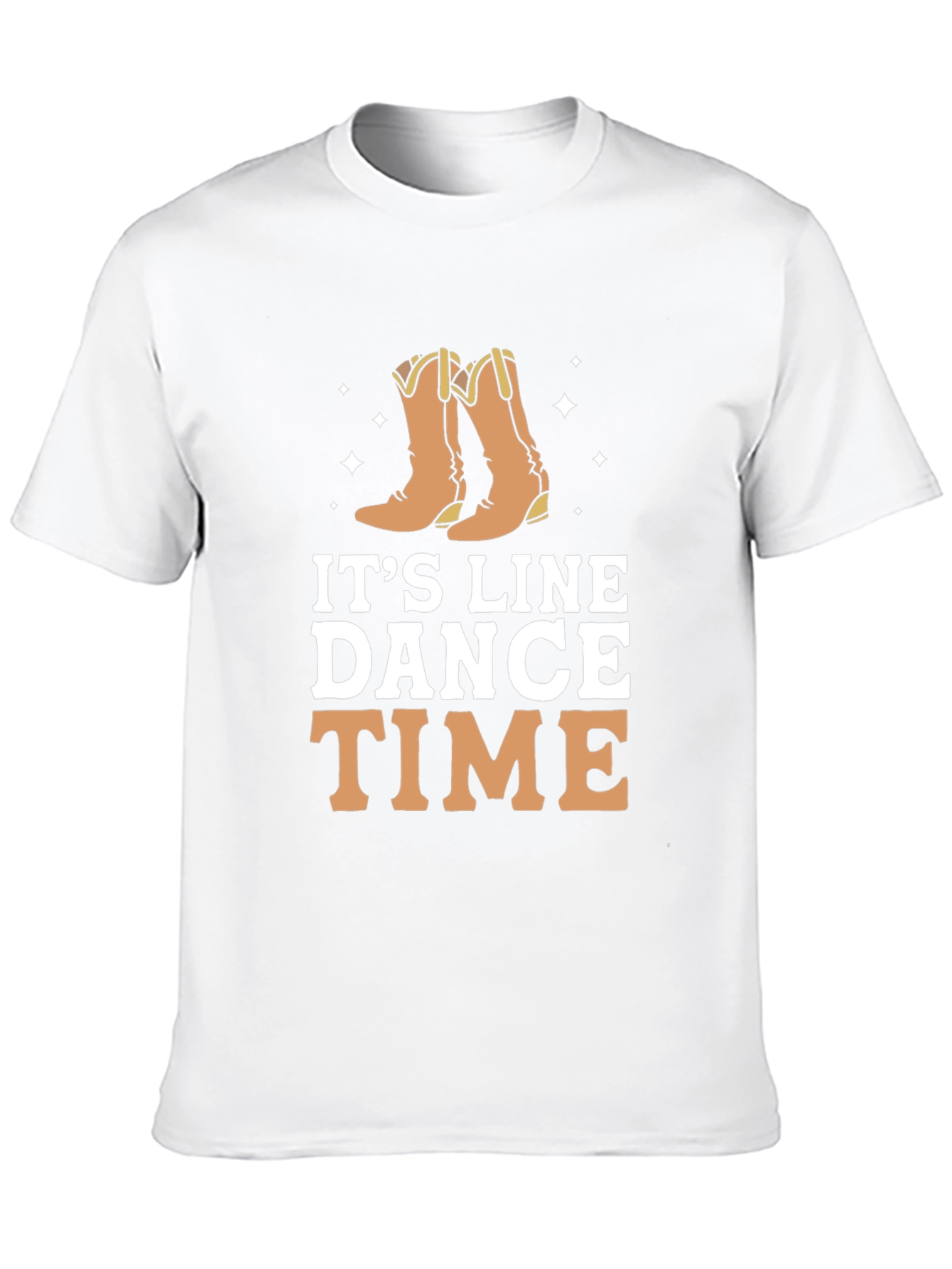 Black It's Line Dance Time Black T-Shirt view 10