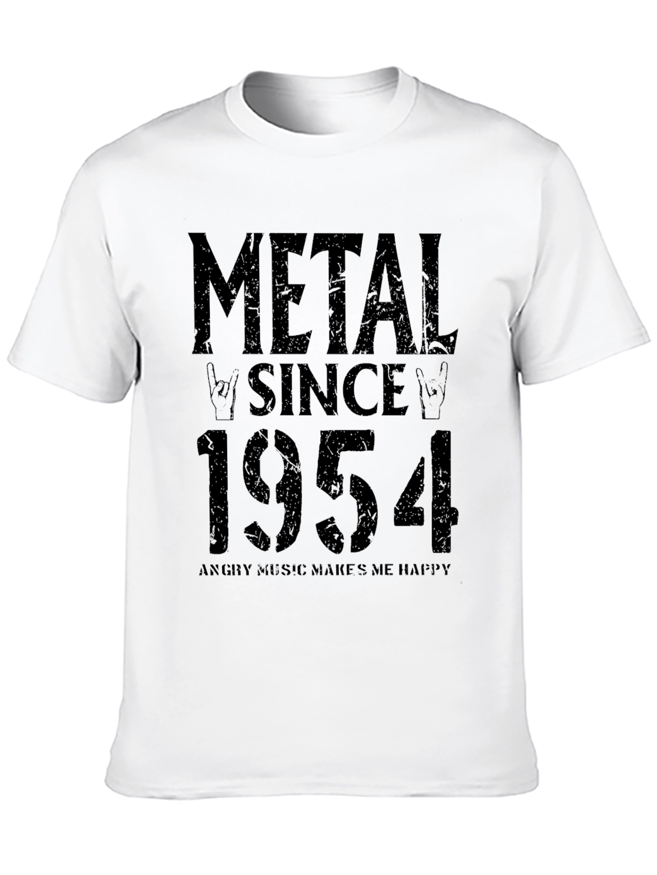 Black Metal Since 1954 Graphic Tee view 10