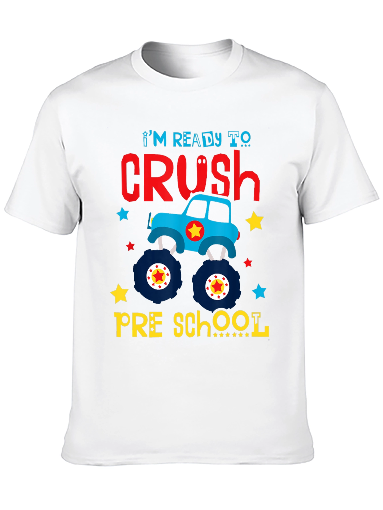 Crush Preschool Monster Truck T-Shirt - 10