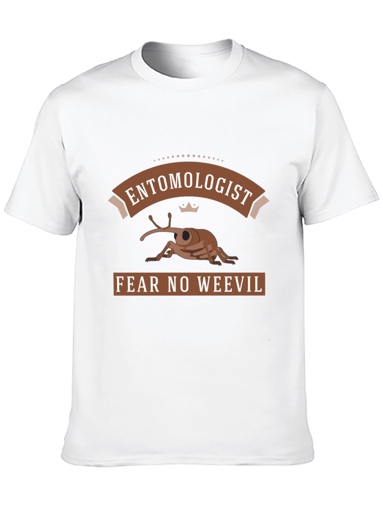 Black Entomologist Fear No Weevil Graphic T-Shirt view 10