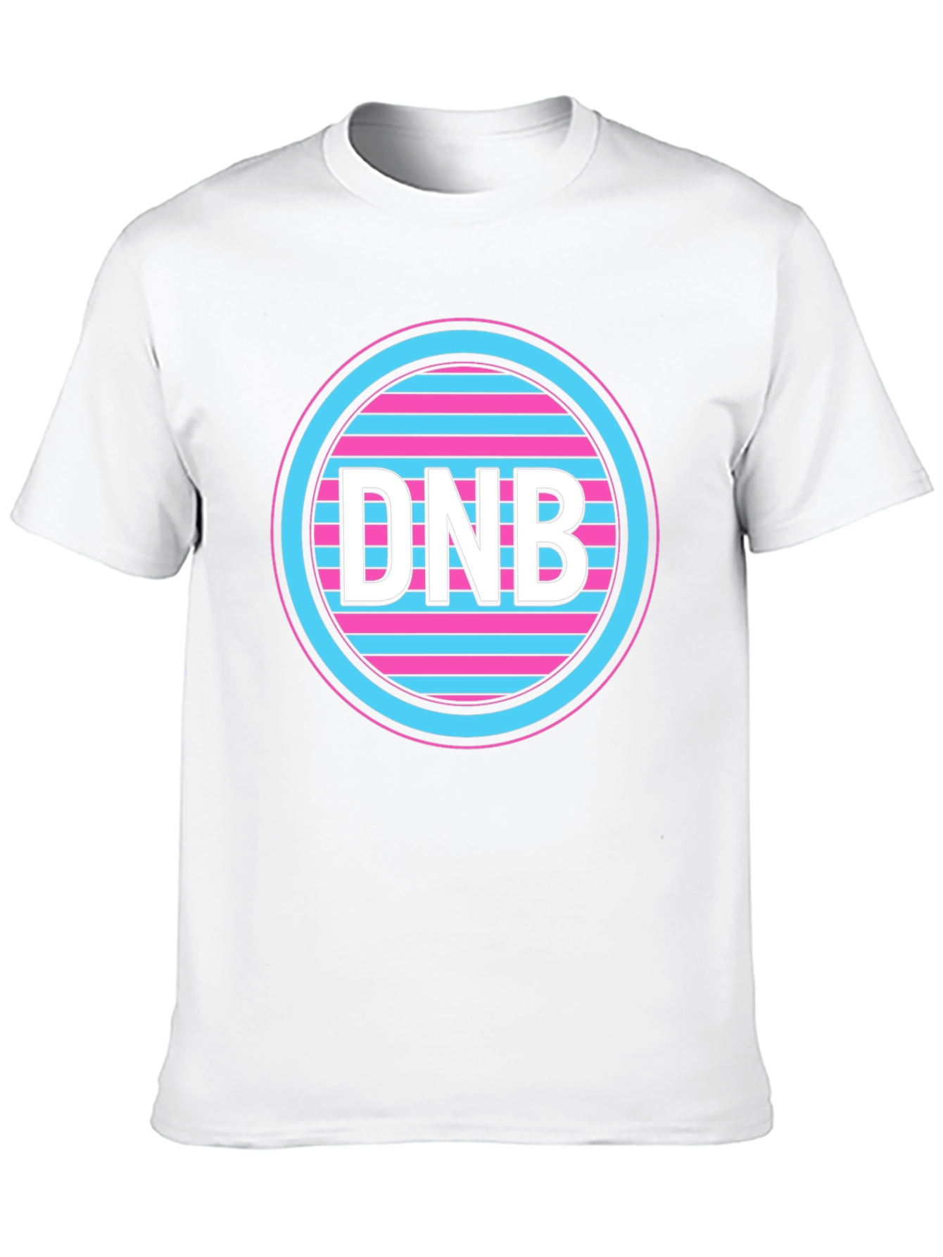Black DNB Circle Graphic Tee - Black view 10