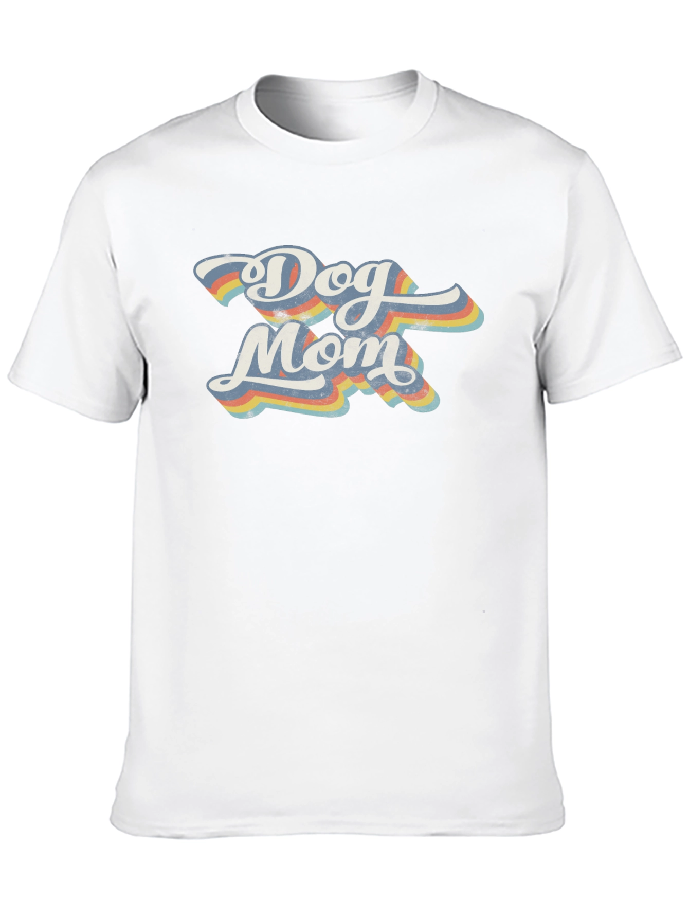 Dog Mom Retro T-Shirt - Classic Fit - 10