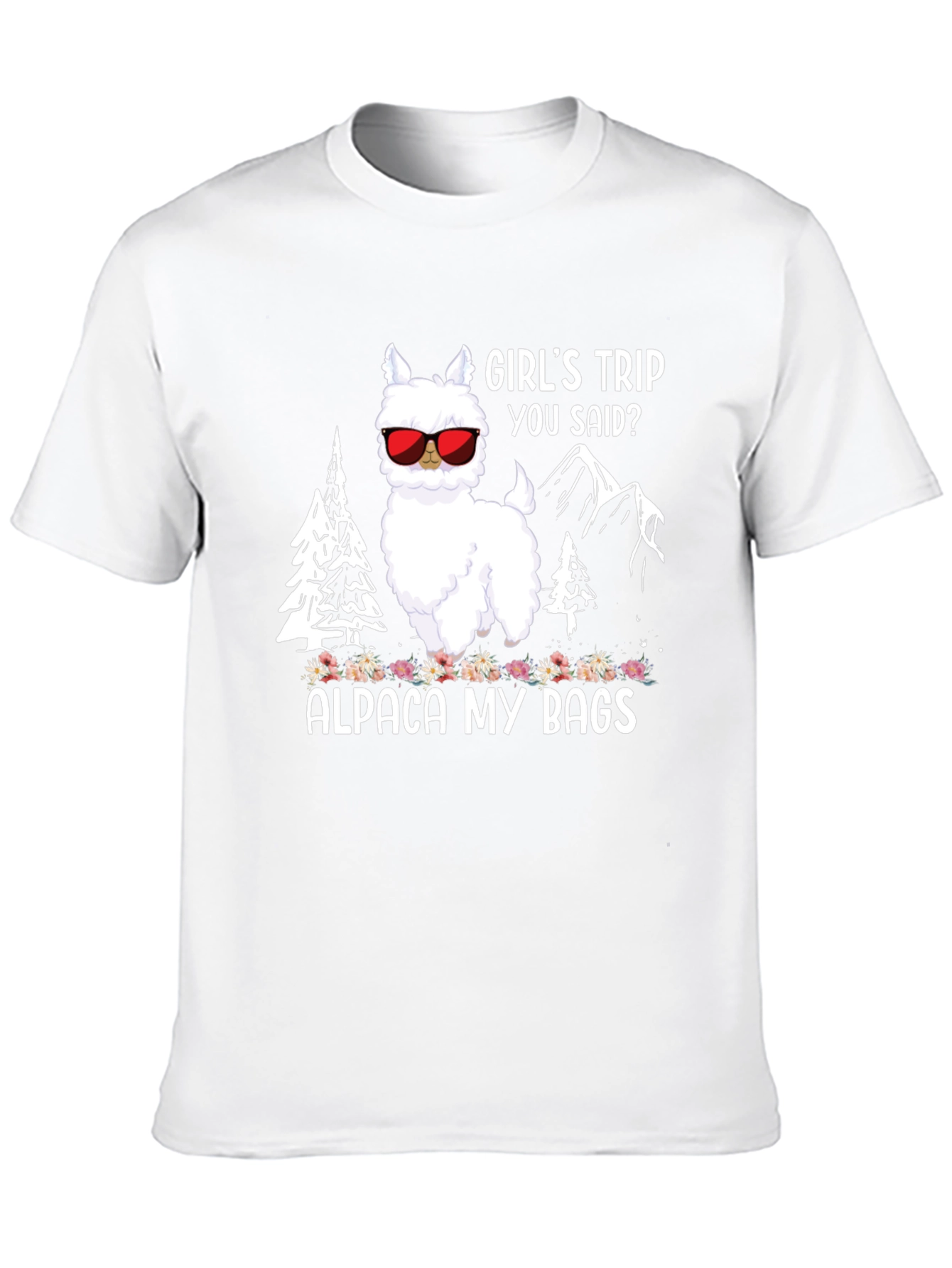 Black Alpaca My Bags T-Shirt view 10