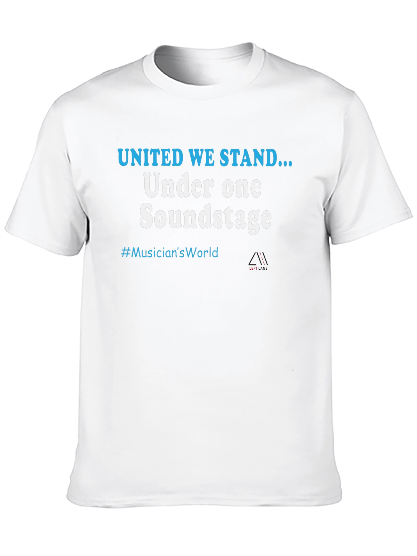 Black Musician's World T-Shirt - United We Stand view 10