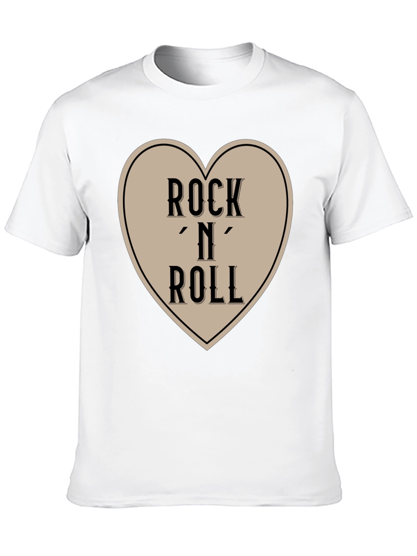 Black Rock 'N' Roll Heart Graphic Tee view 10
