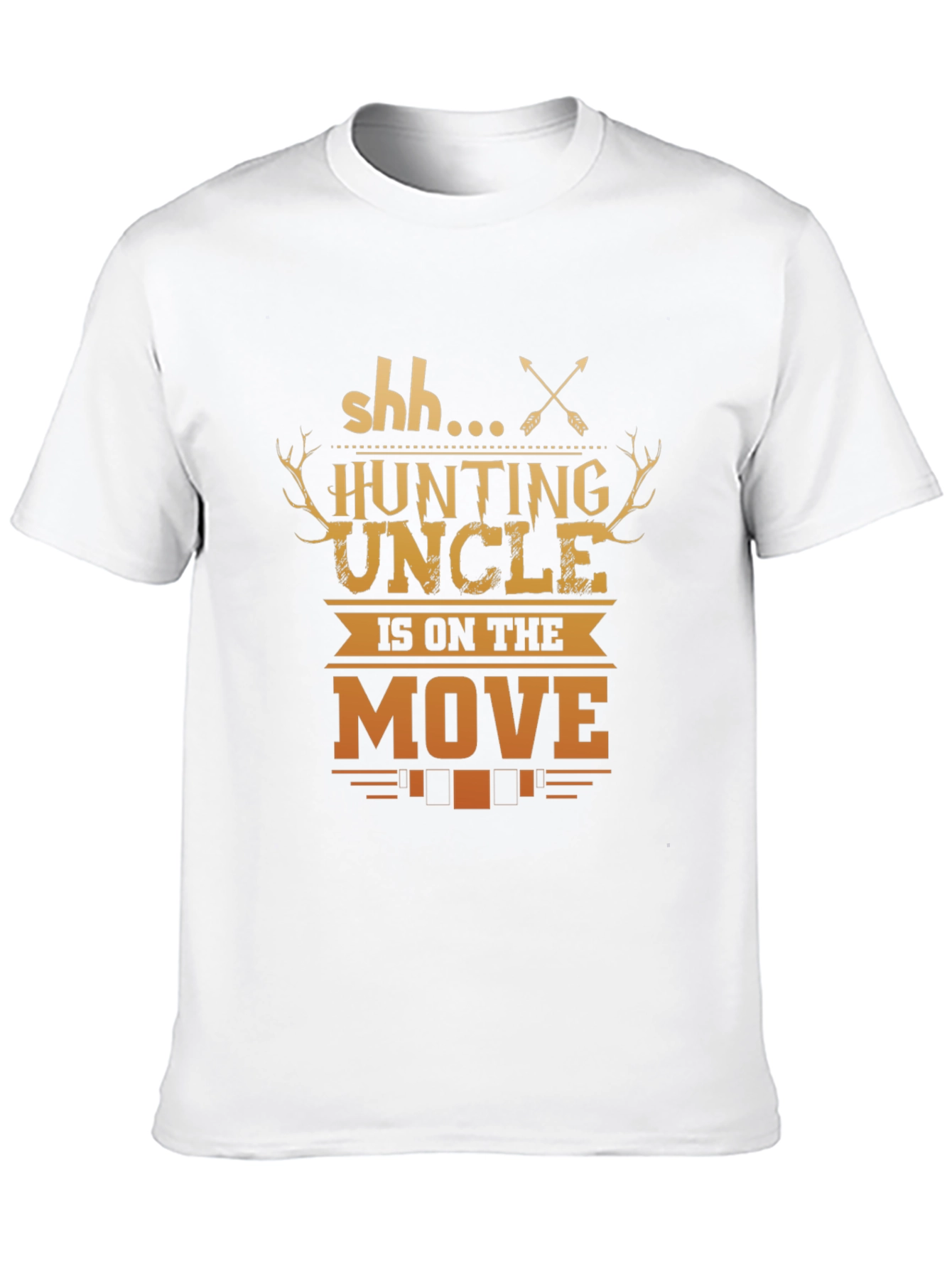 Black Hunting Uncle T-Shirt - On The Move Graphic Tee view 10