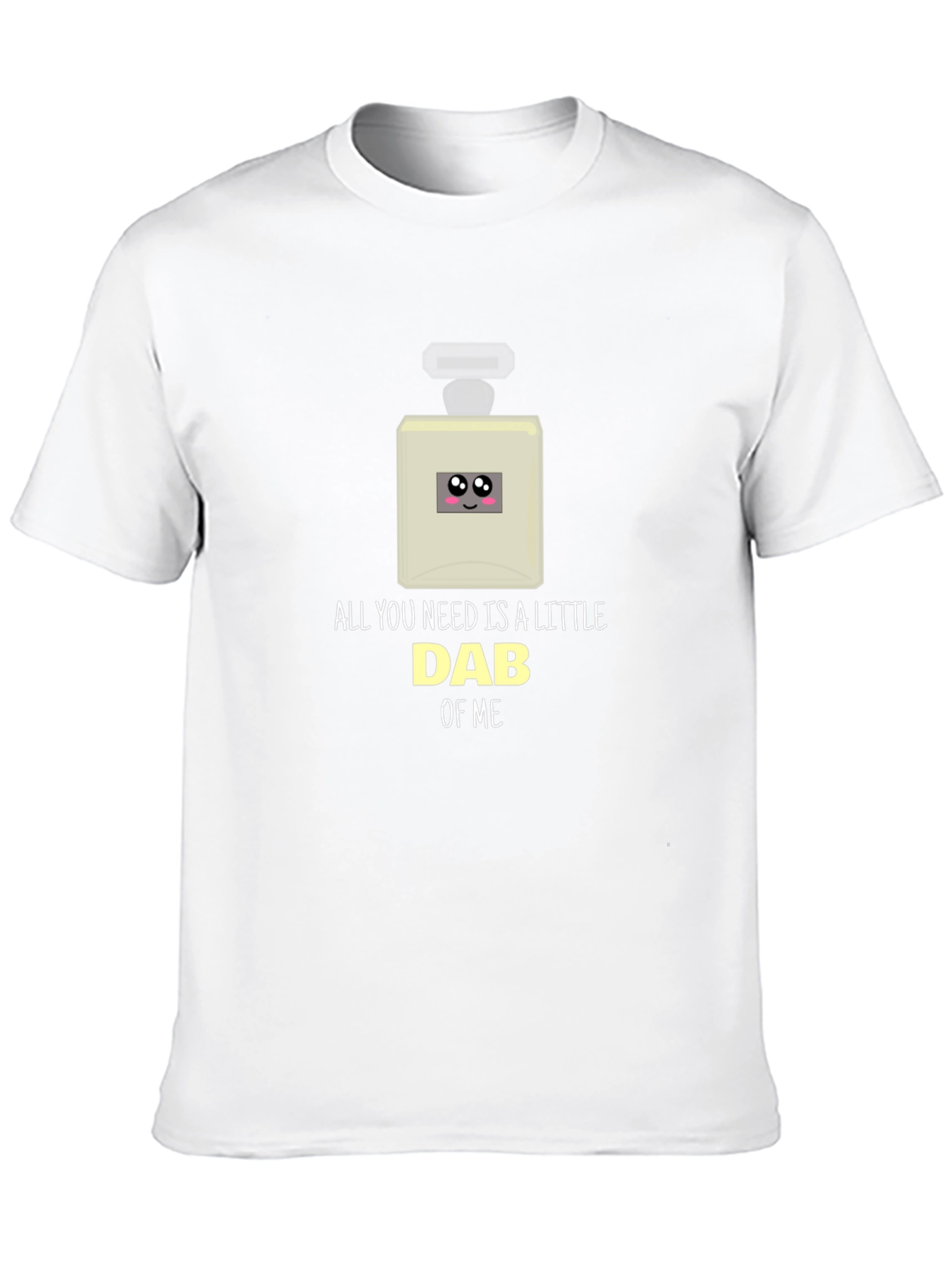 Black Dab of Me Cute Cartoon T-Shirt view 10